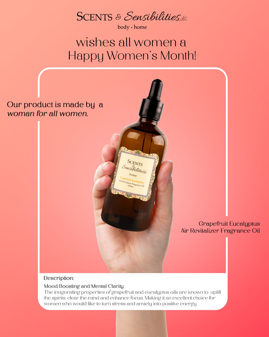 SCENTS & Sensibilities Facebook ad