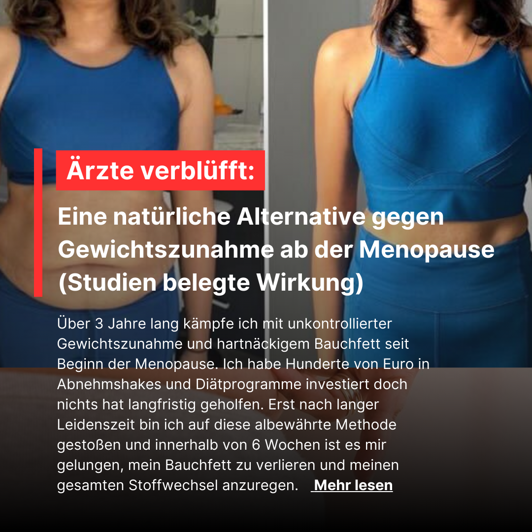 Gesundheitspiegel Facebook ad: Der größte Fehler bei Hormon-Bauchfett