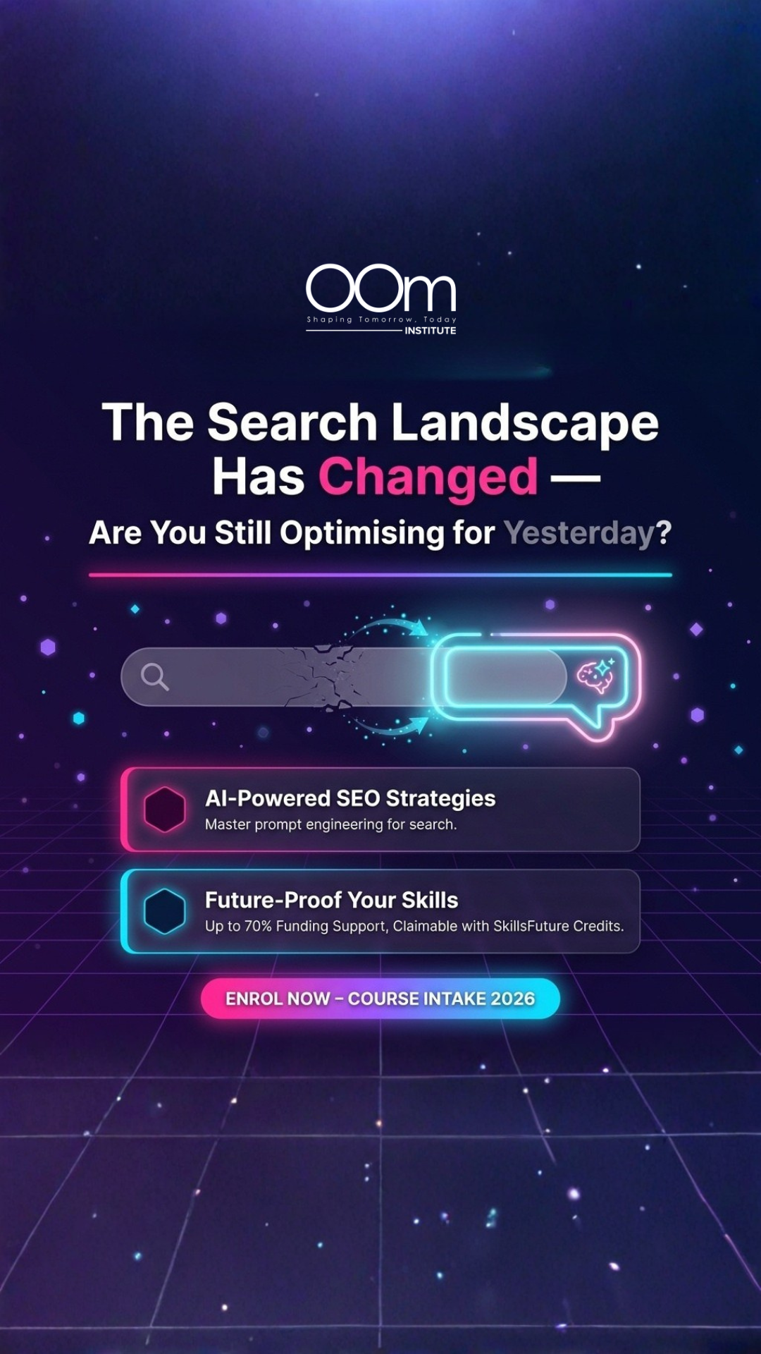 OOm Digital, Tech & AI Institute Facebook ad