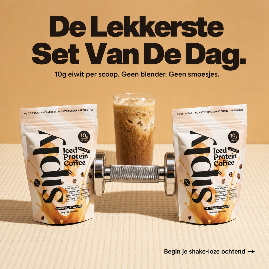 Siply Coffee Facebook ad: Krijg 15% extra korting met SIPLY15OFF