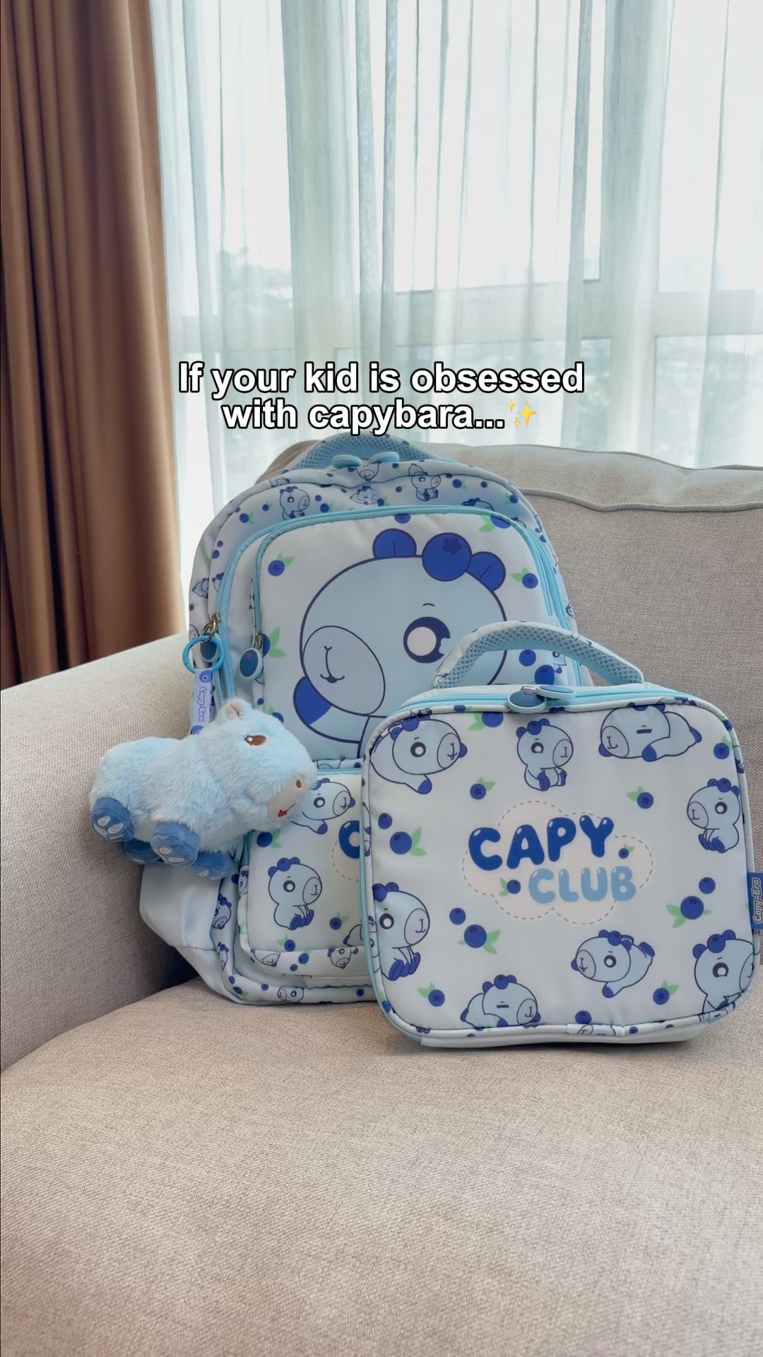 CAPY ERA Facebook ad: FREE Bag Charm