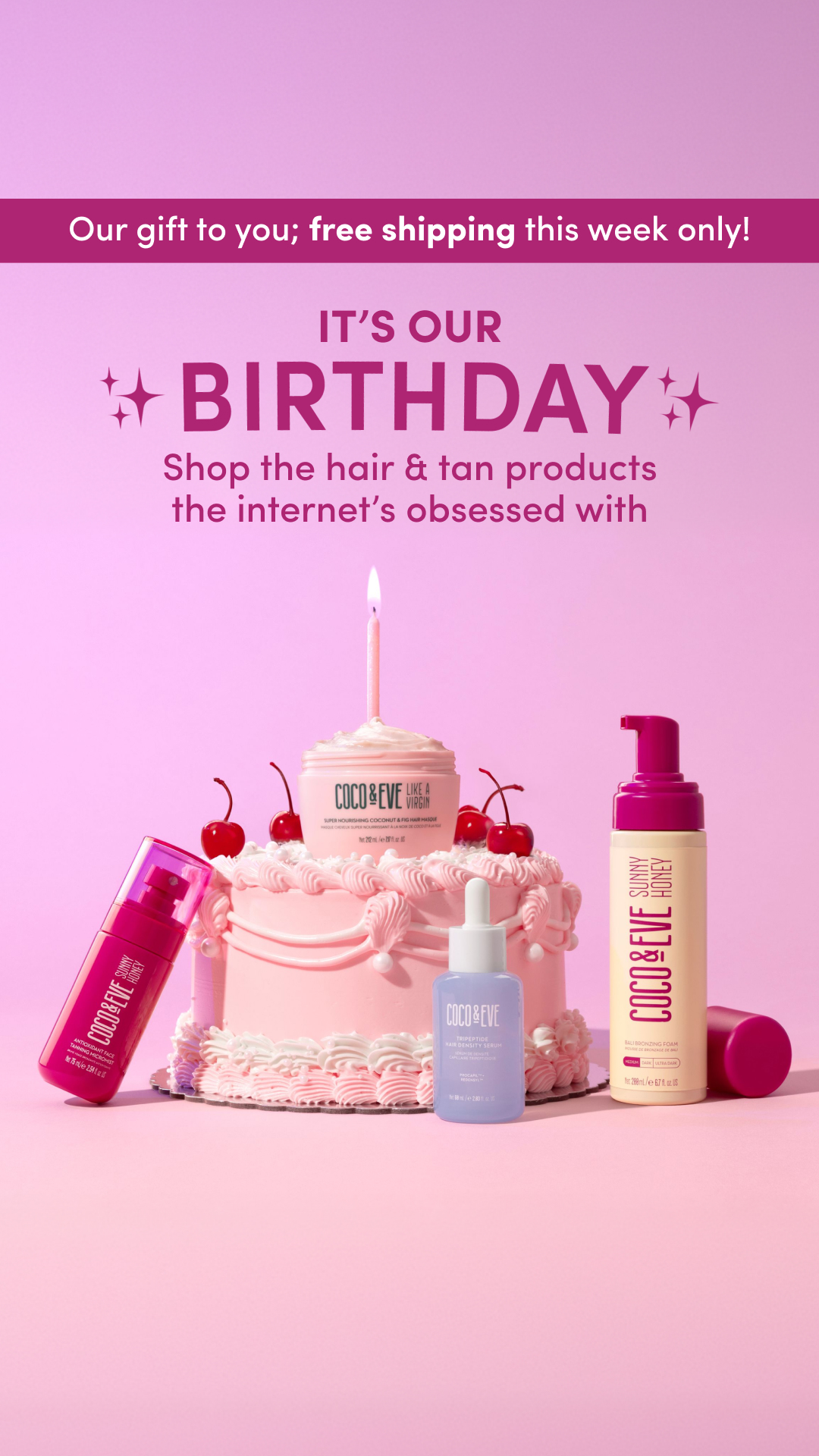 Coco & Eve Facebook ad