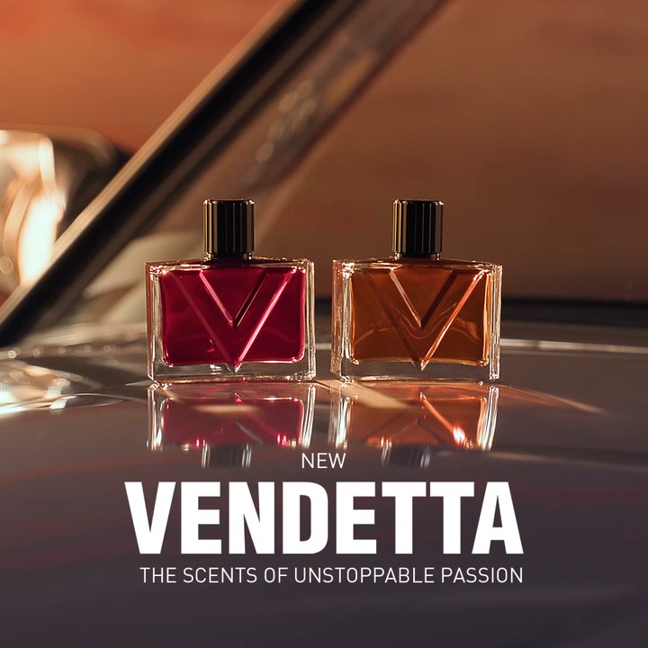 Valentino Beauty Facebook ad: NEW VALENTINO VENDETTA
