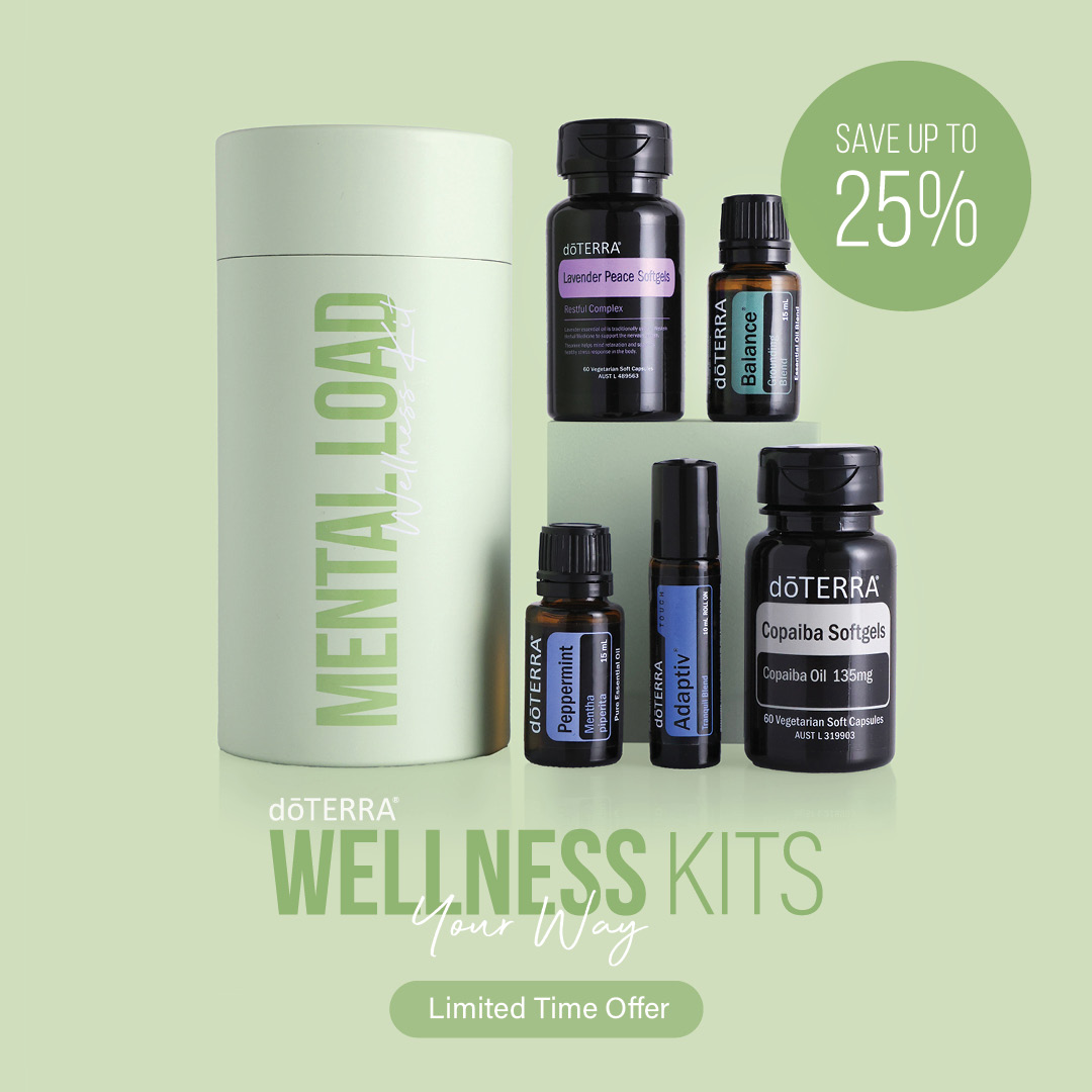 doTERRA Essential Oils Australia Facebook ad: Support Your Mental Wellbeing