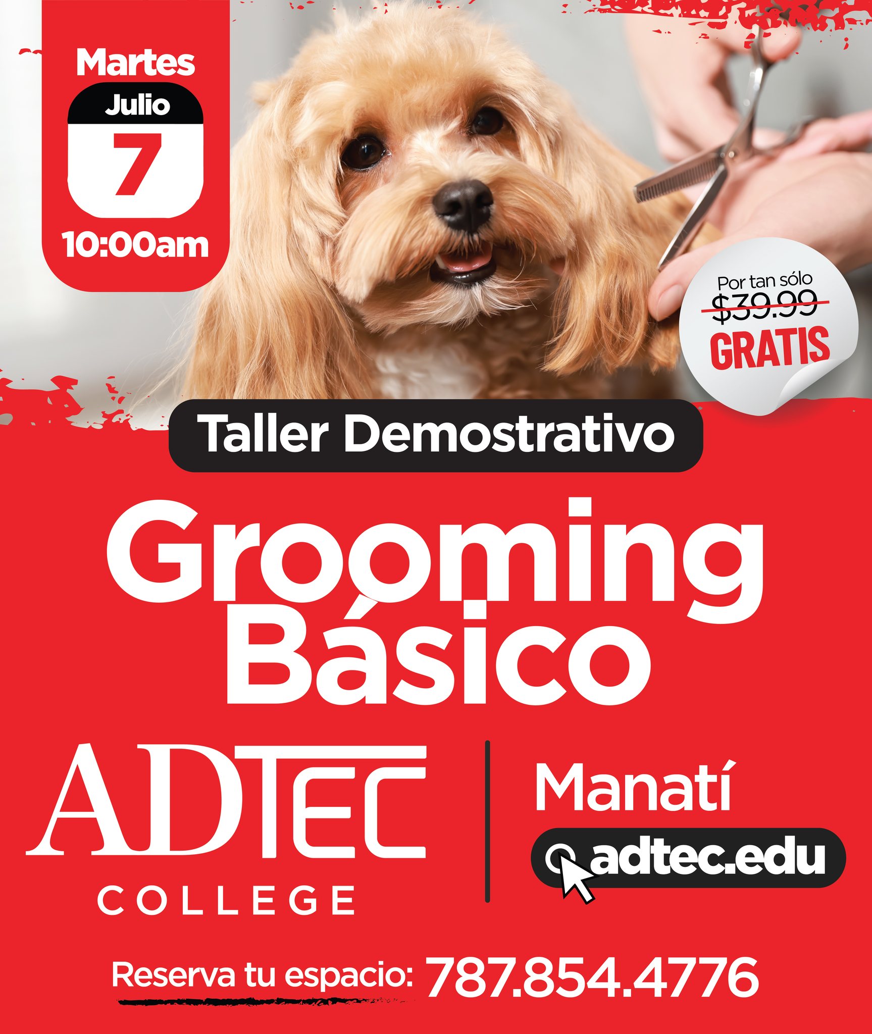 Adtec College Facebook ad