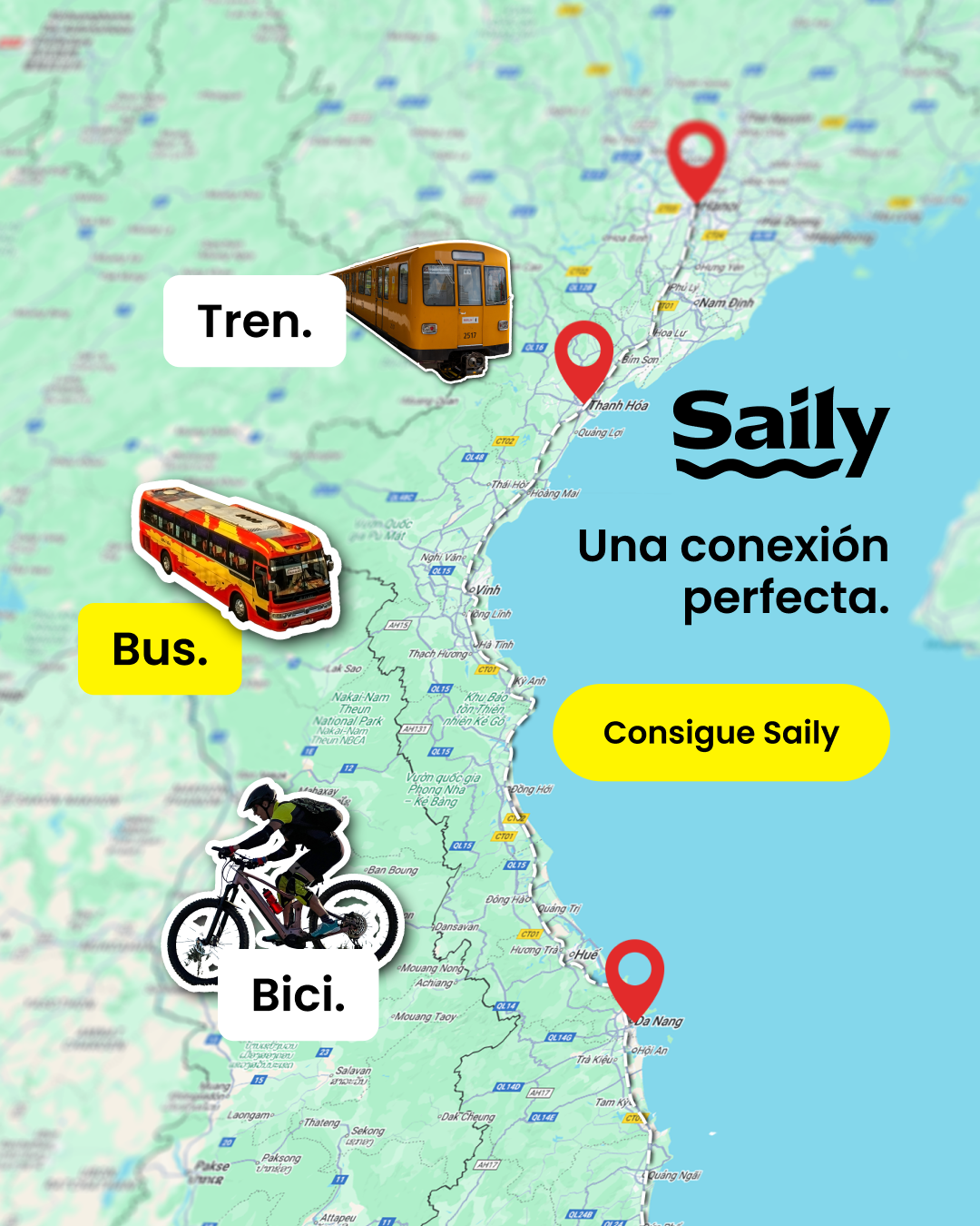 Saily Facebook ad