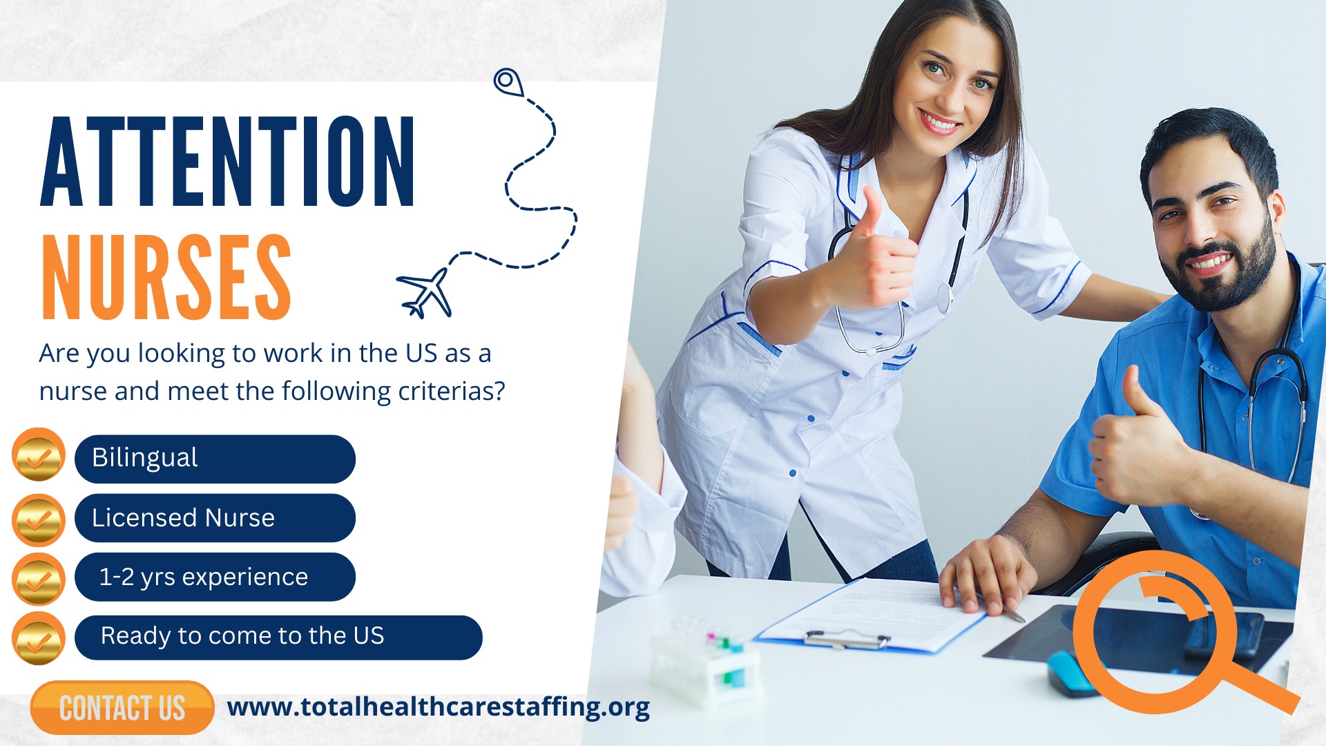 Total Healthcare Staffing Facebook ad
