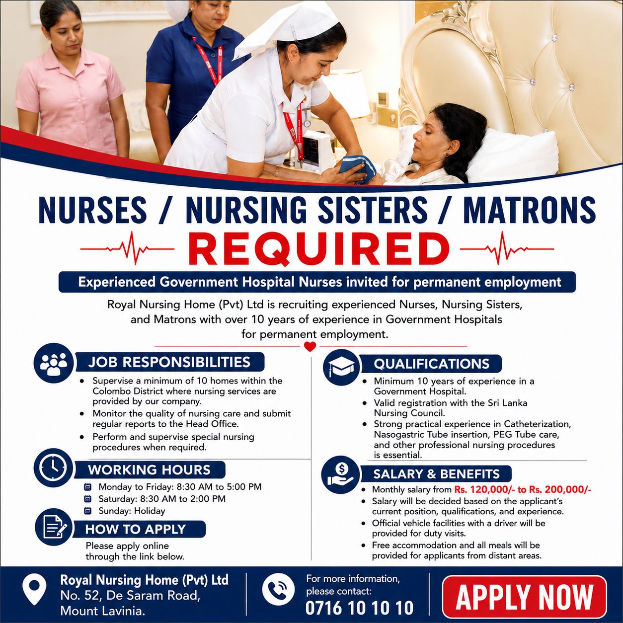 Royal Nursing Home Pvt Ltd. Facebook ad