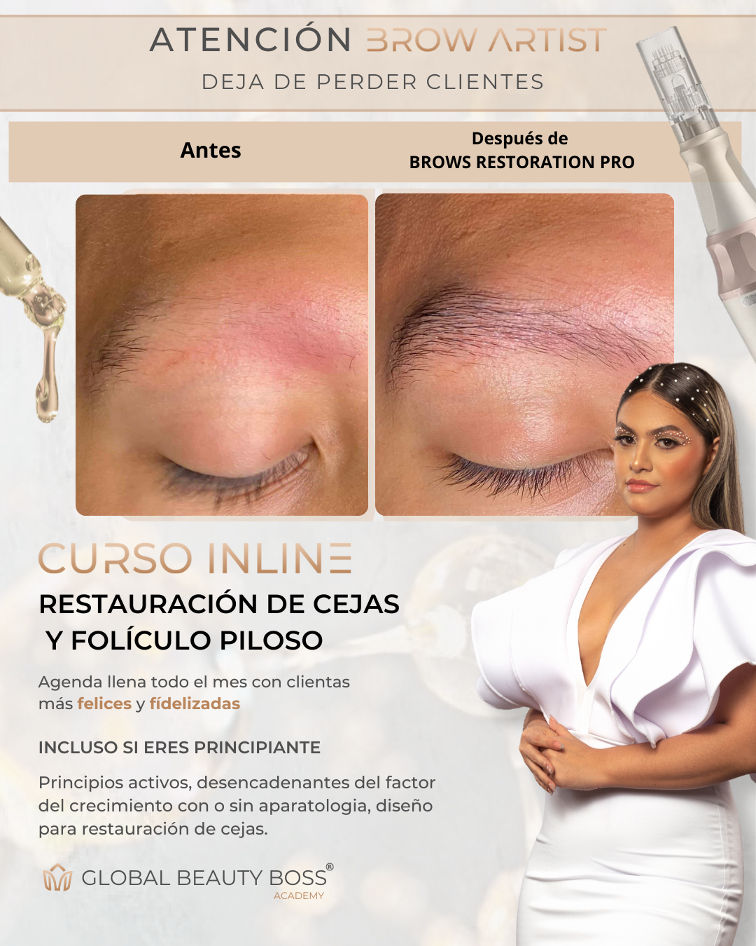 Marialaurabeautystudio Facebook ad: ULTIMOS CUPOS