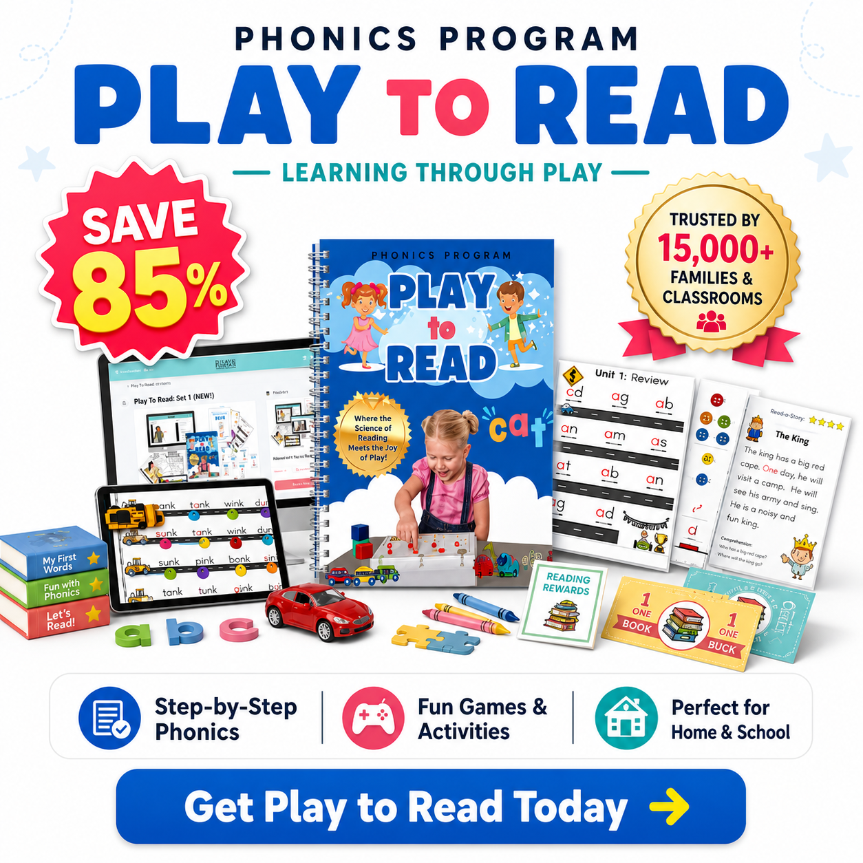 Planning Playtime - Learning Through Play Facebook ad