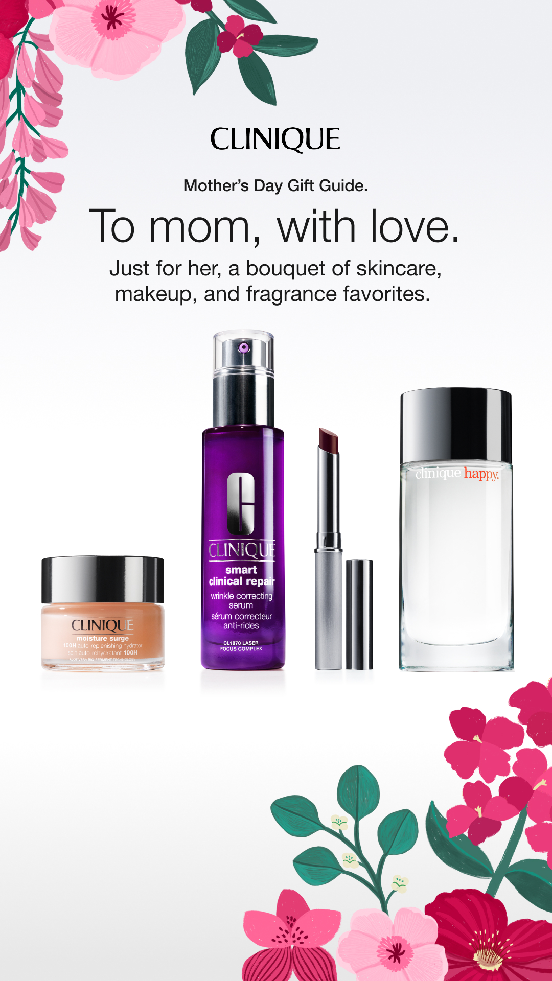 Clinique Facebook ad