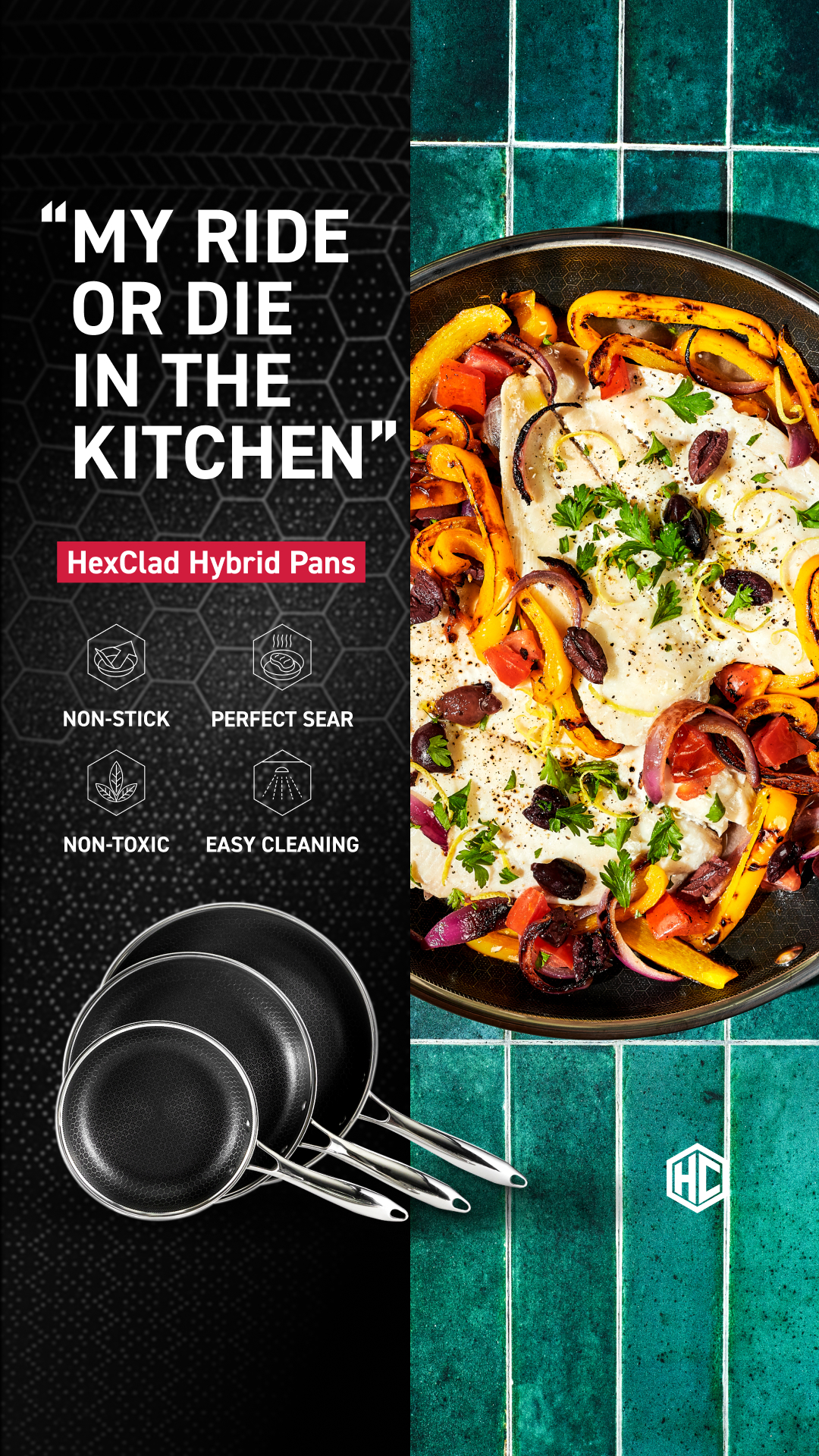 HexClad Facebook ad