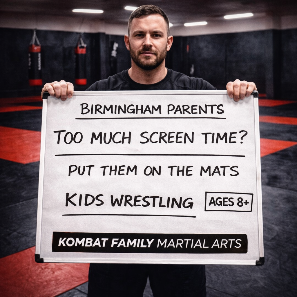 Kombat Martial Arts - Birmingham UK Facebook ad from May 1, 2026