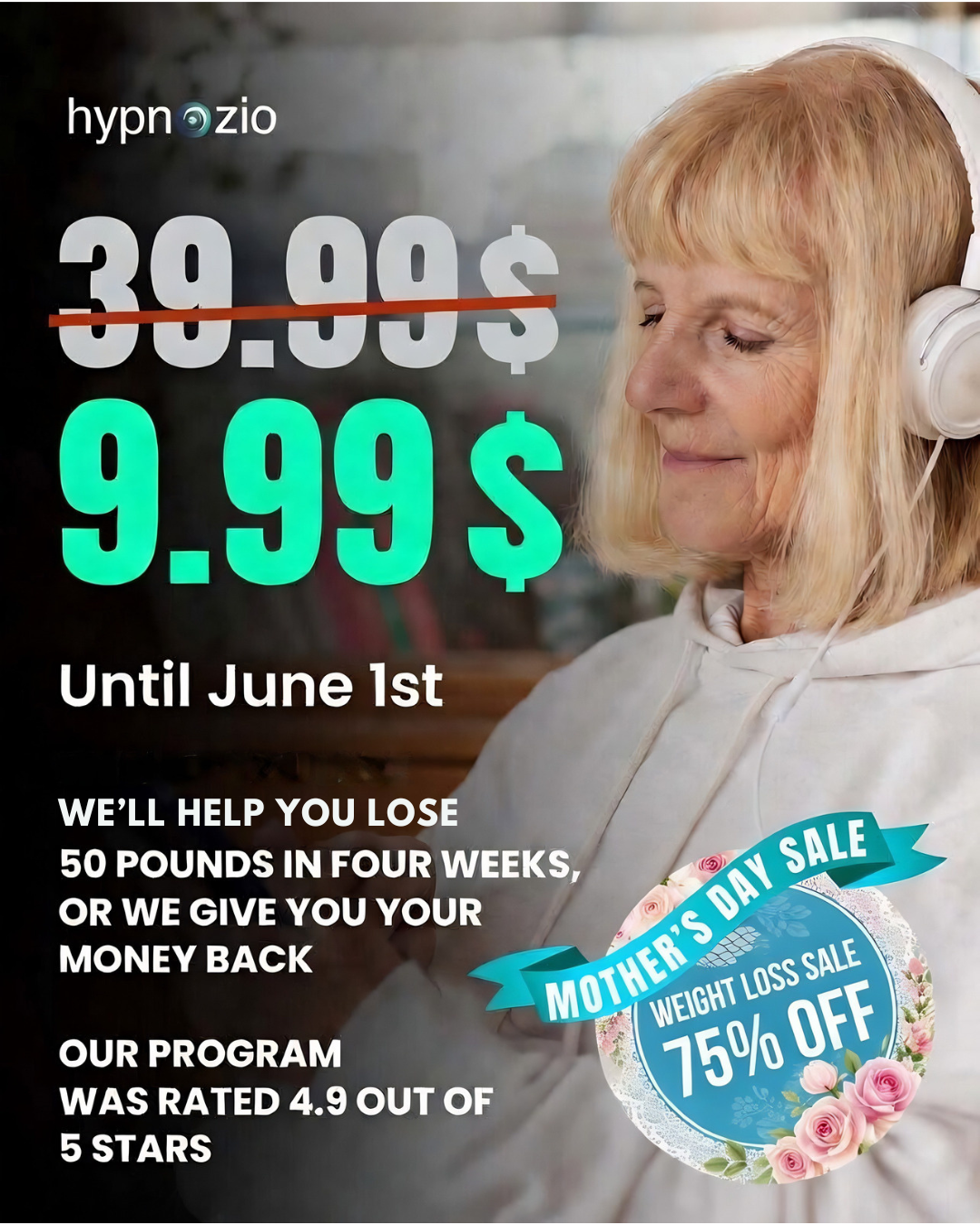 Hypnozio: power of hypnotherapy Facebook ad