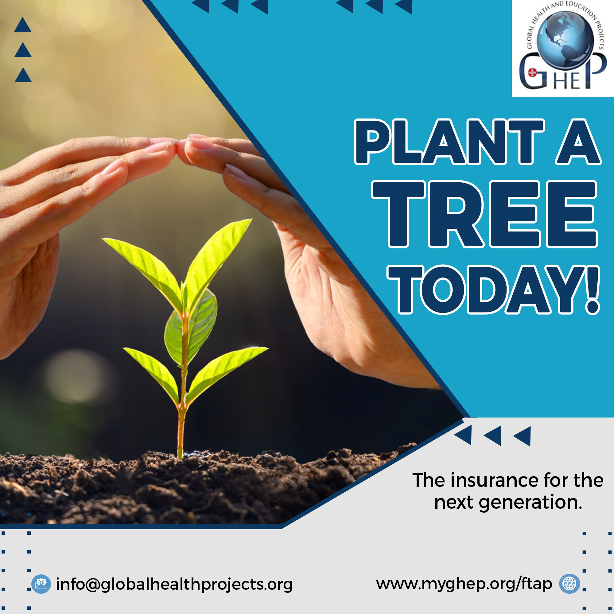 Global Health and Education Projects, Inc Facebook ad: Choose your tree
