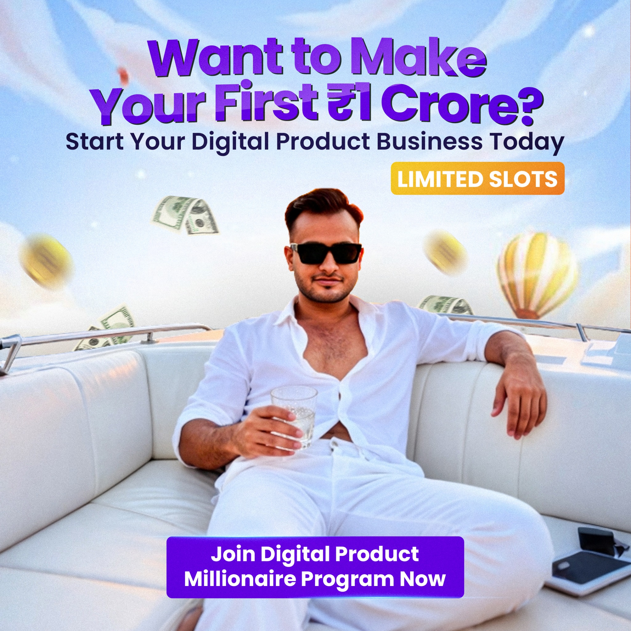 Manish Mehta Facebook ad