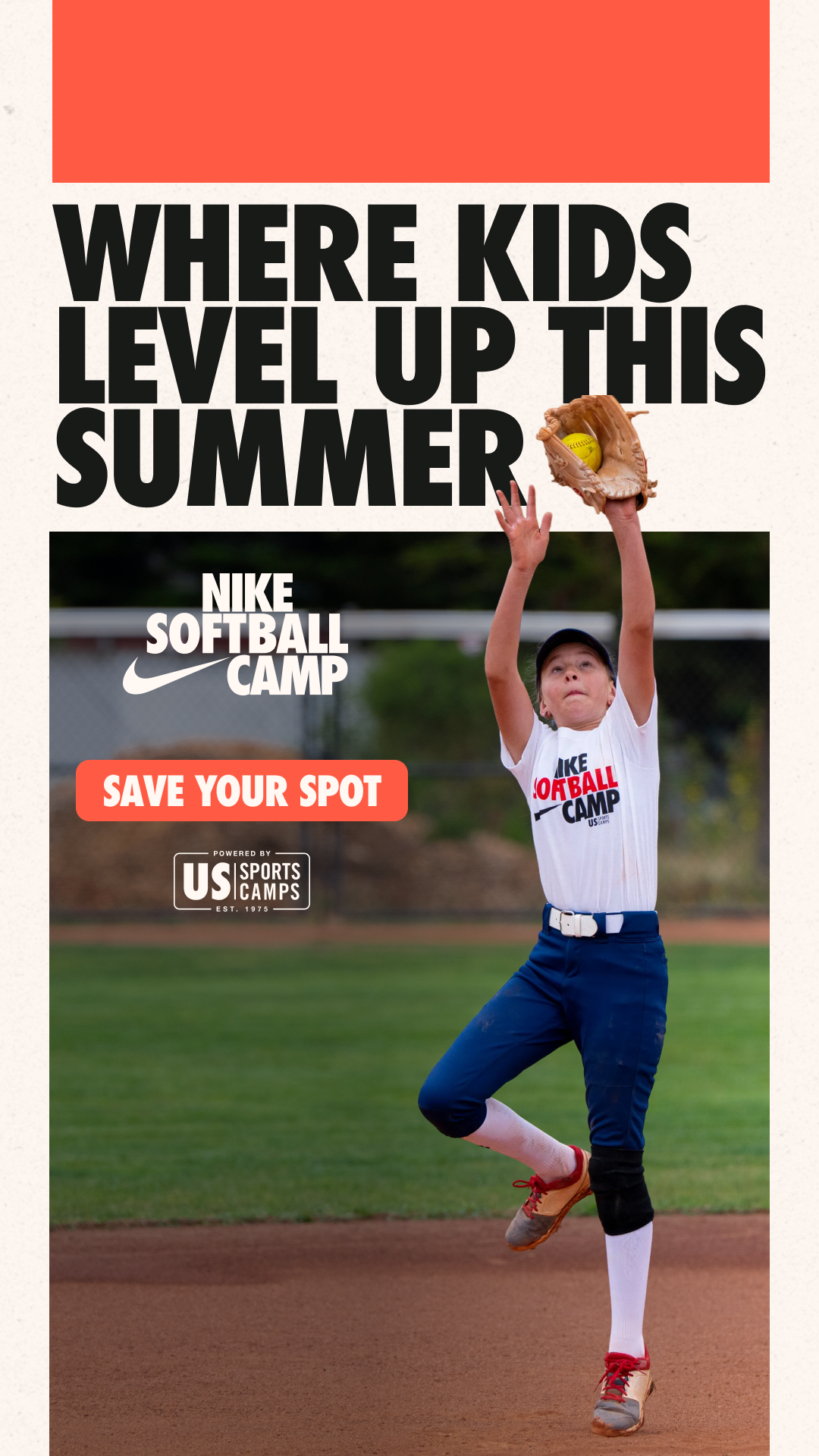 US Sports Camps - NIKE Sports Camps Facebook ad