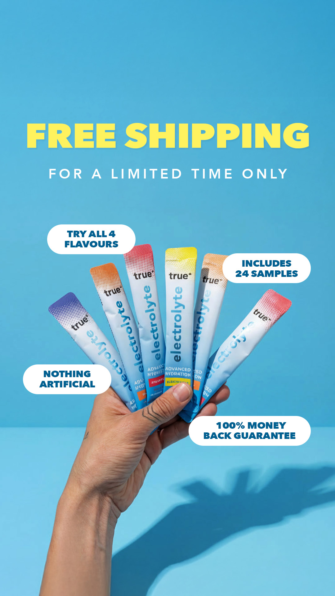 True Protein Facebook ad