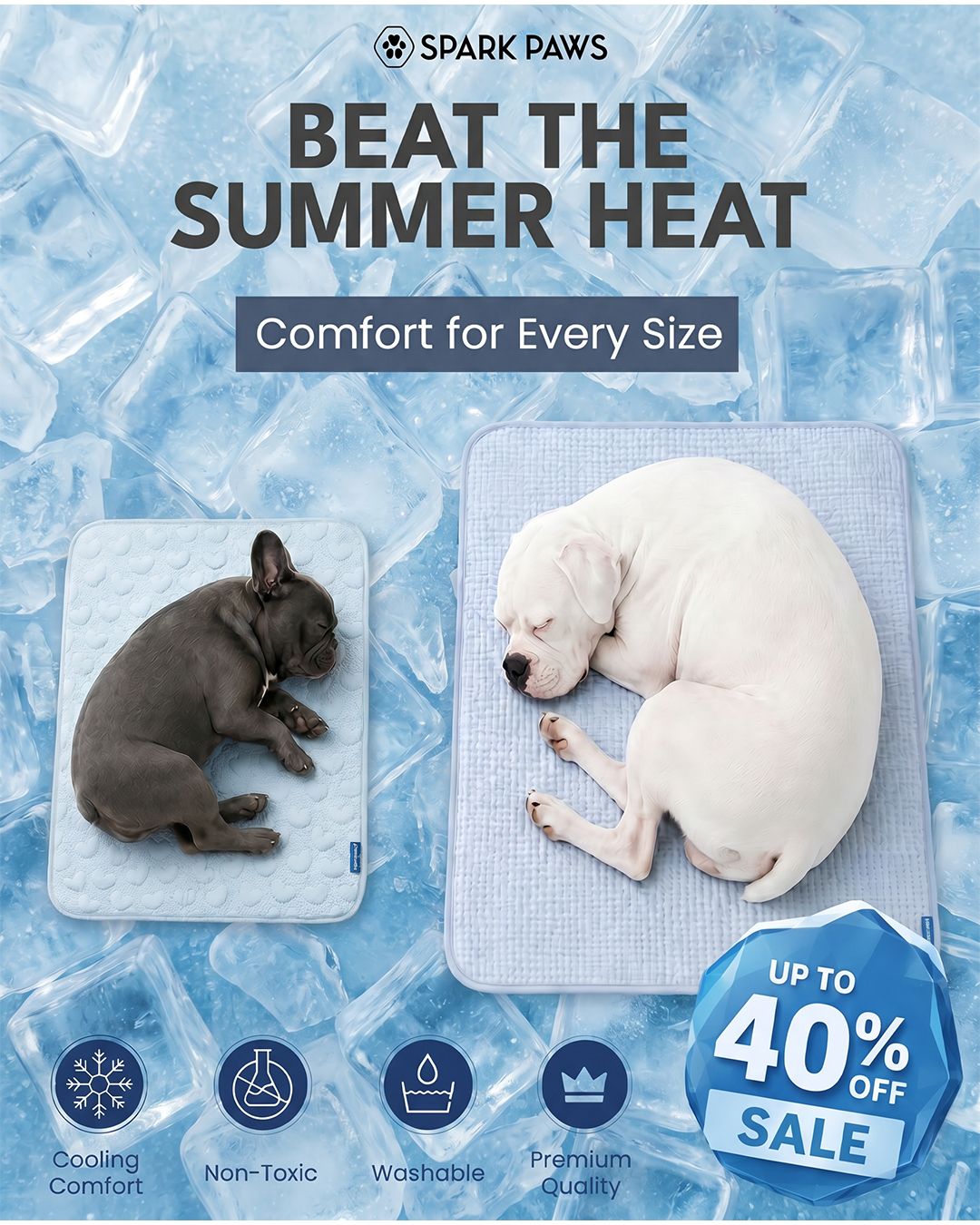 Spark Paws Facebook ad