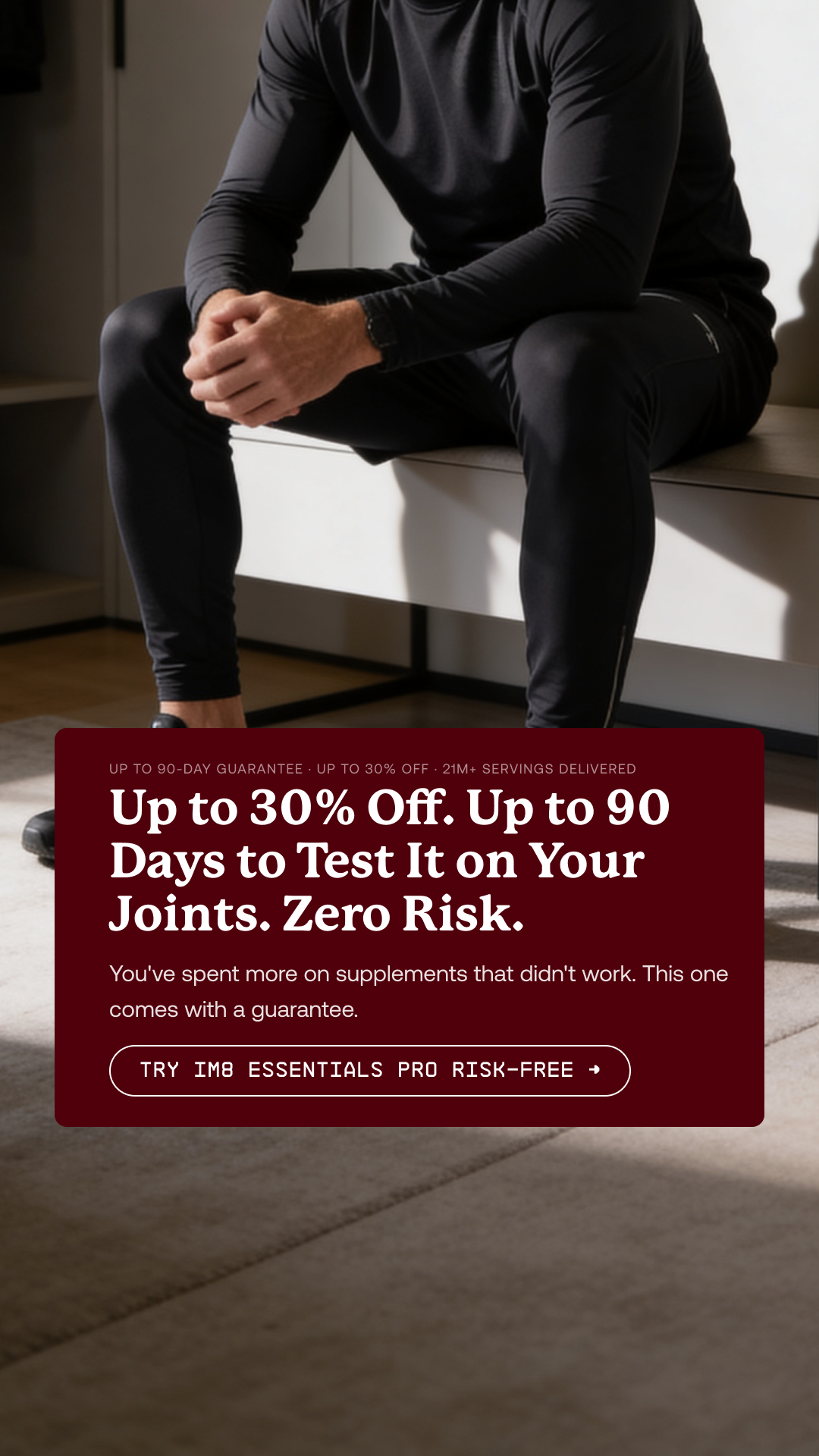 IM8 Health Facebook ad