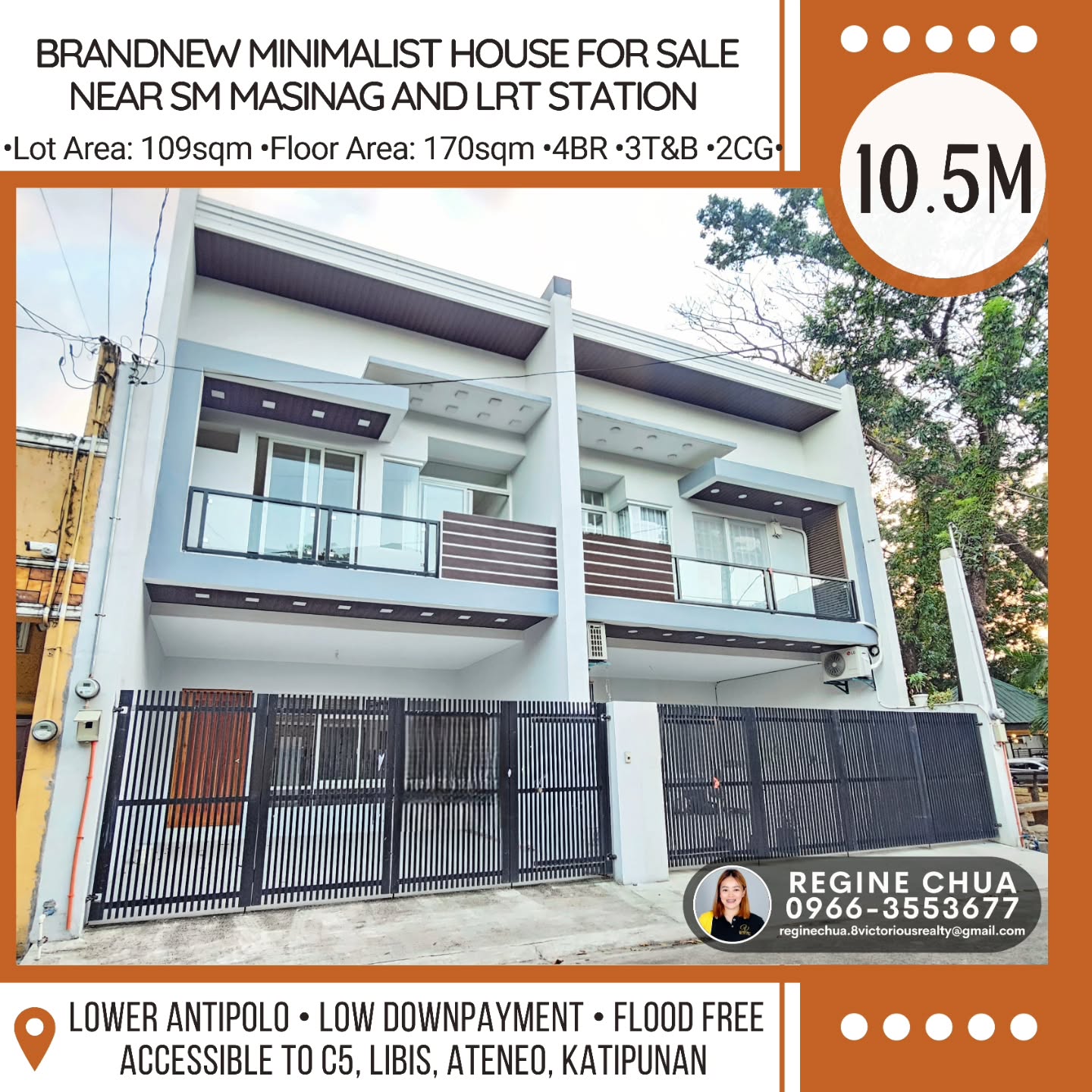 Regine Chua - 8Victorious Realty Facebook ad