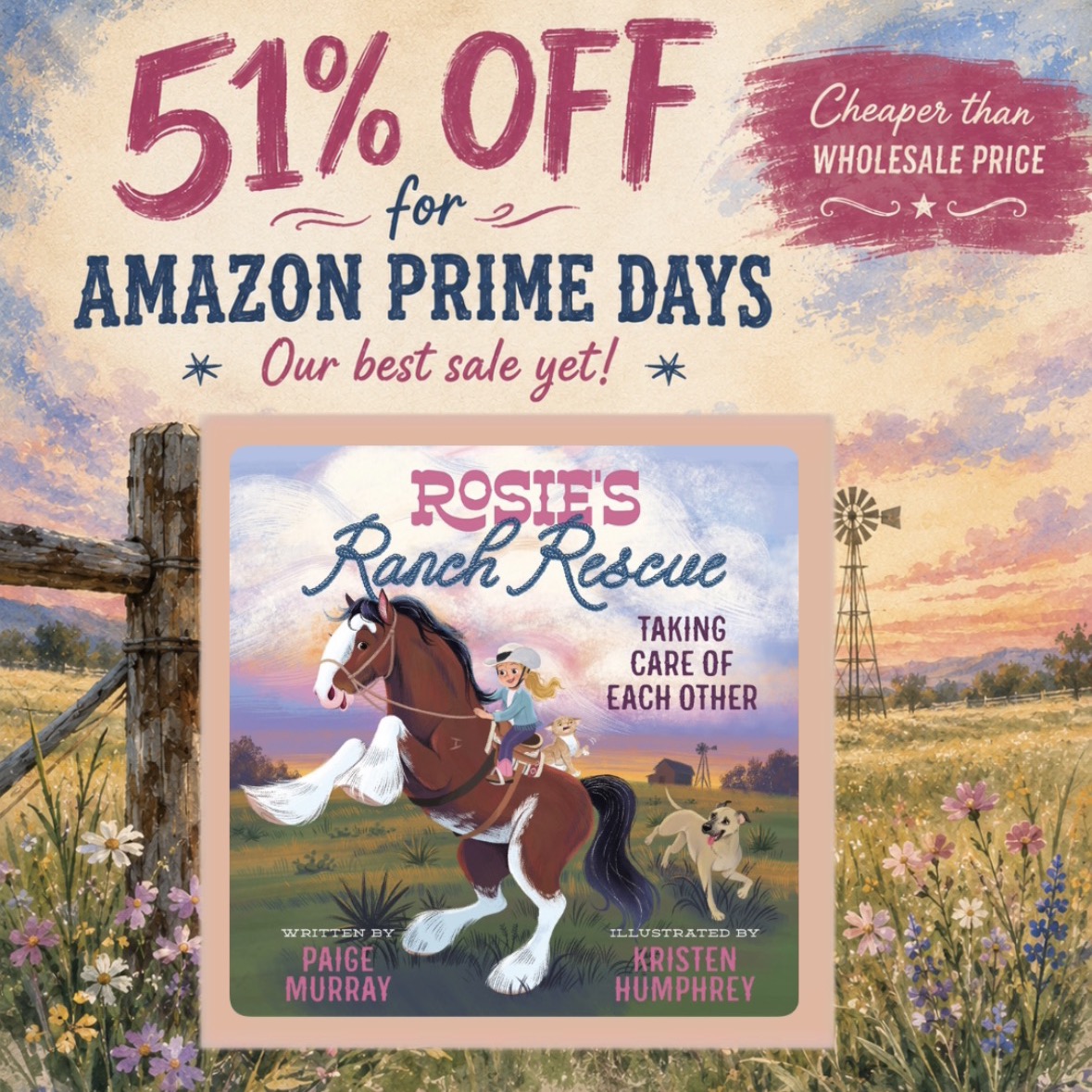 Paige Murray’s Boots & Biscuits Facebook ad: Best SALE Yet!