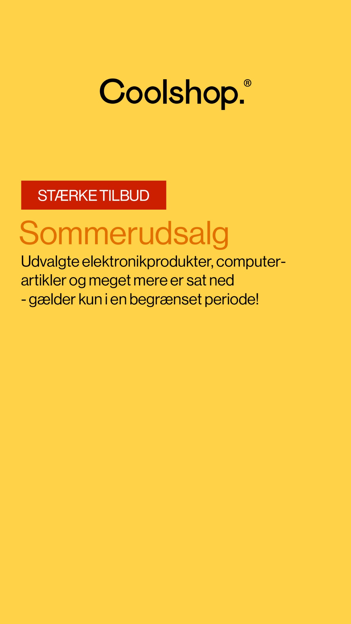 Coolshop.com Facebook ad
