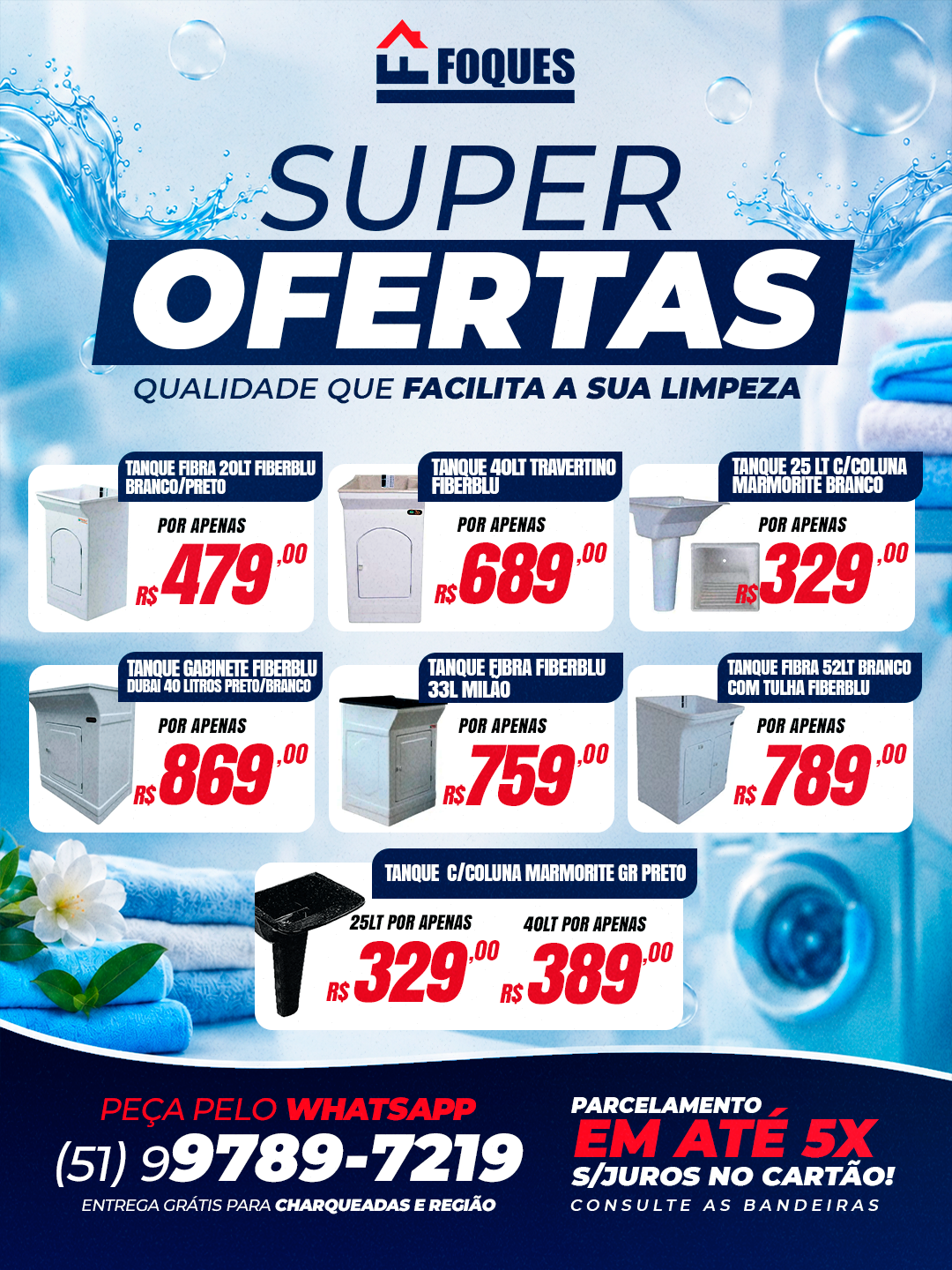 Foques Materiais de Construção e Terraplanagem Facebook ad from Jul 6, 2026