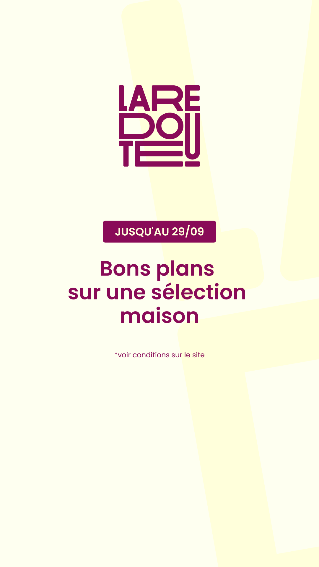 La Redoute Facebook ad: Découvrez notre sélection de bons plans!
