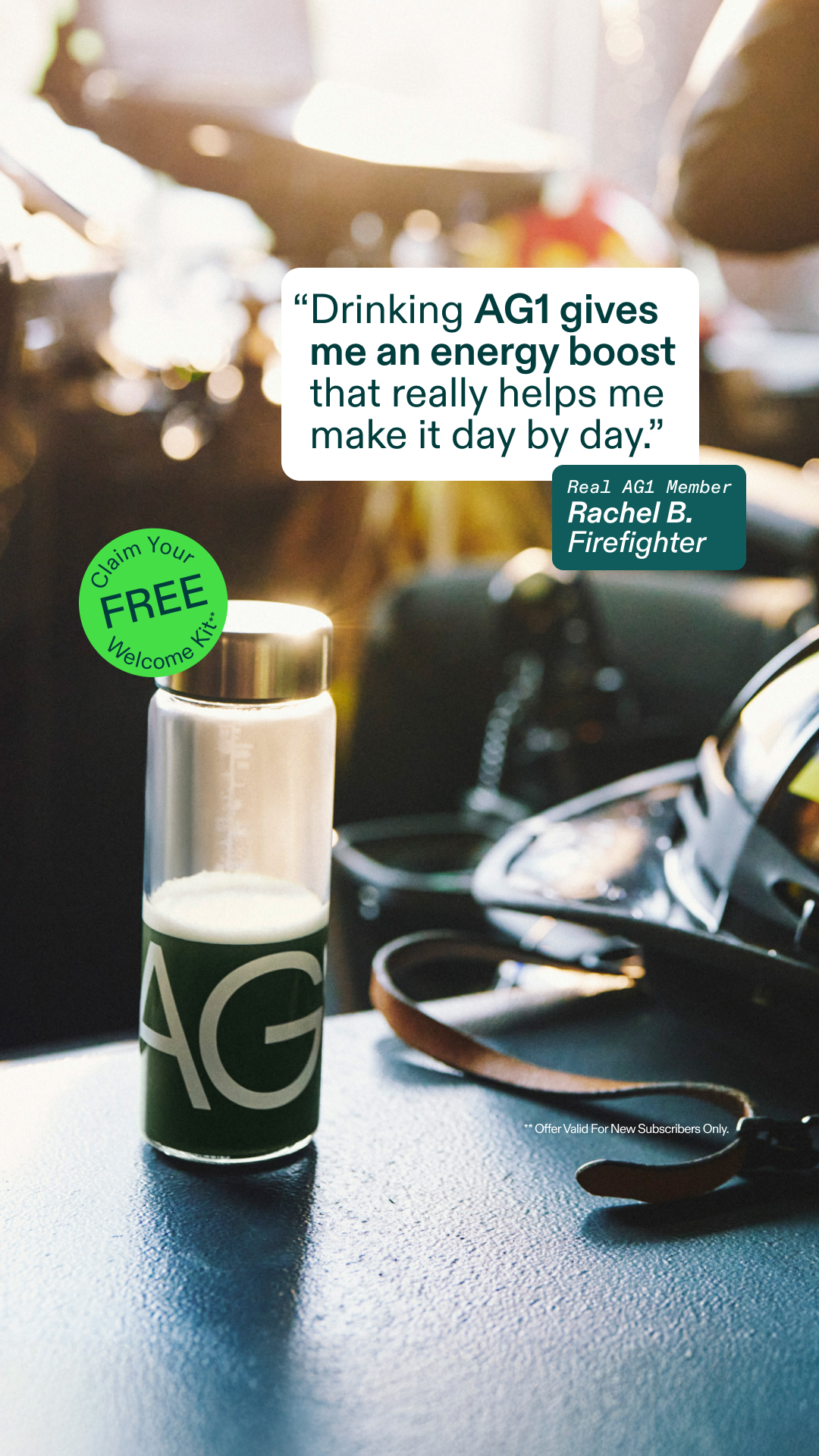 AG1 by Athletic Greens Facebook ad