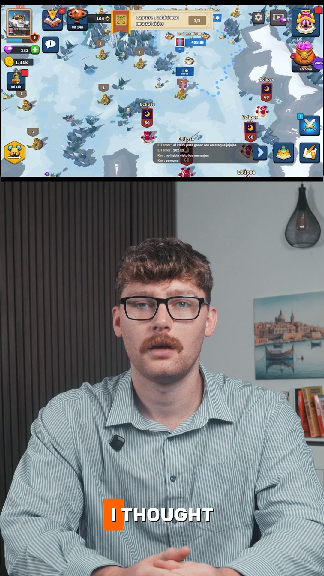 Million Lords Facebook ad: PLAY NOW FOR FREE