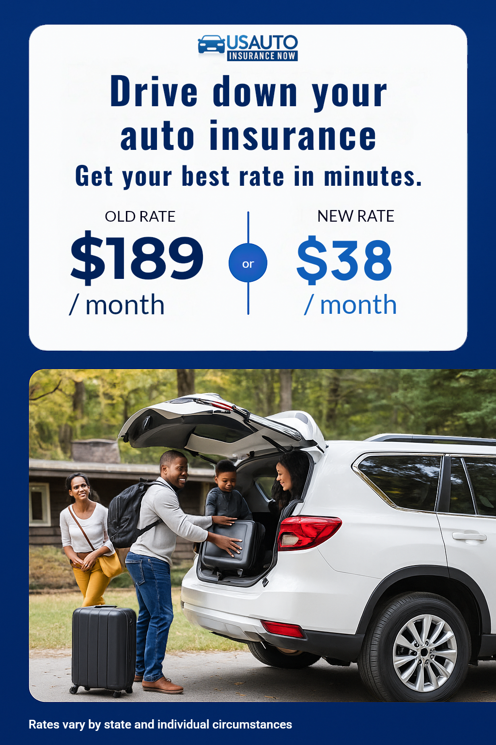 US Auto Insurance Now Facebook ad