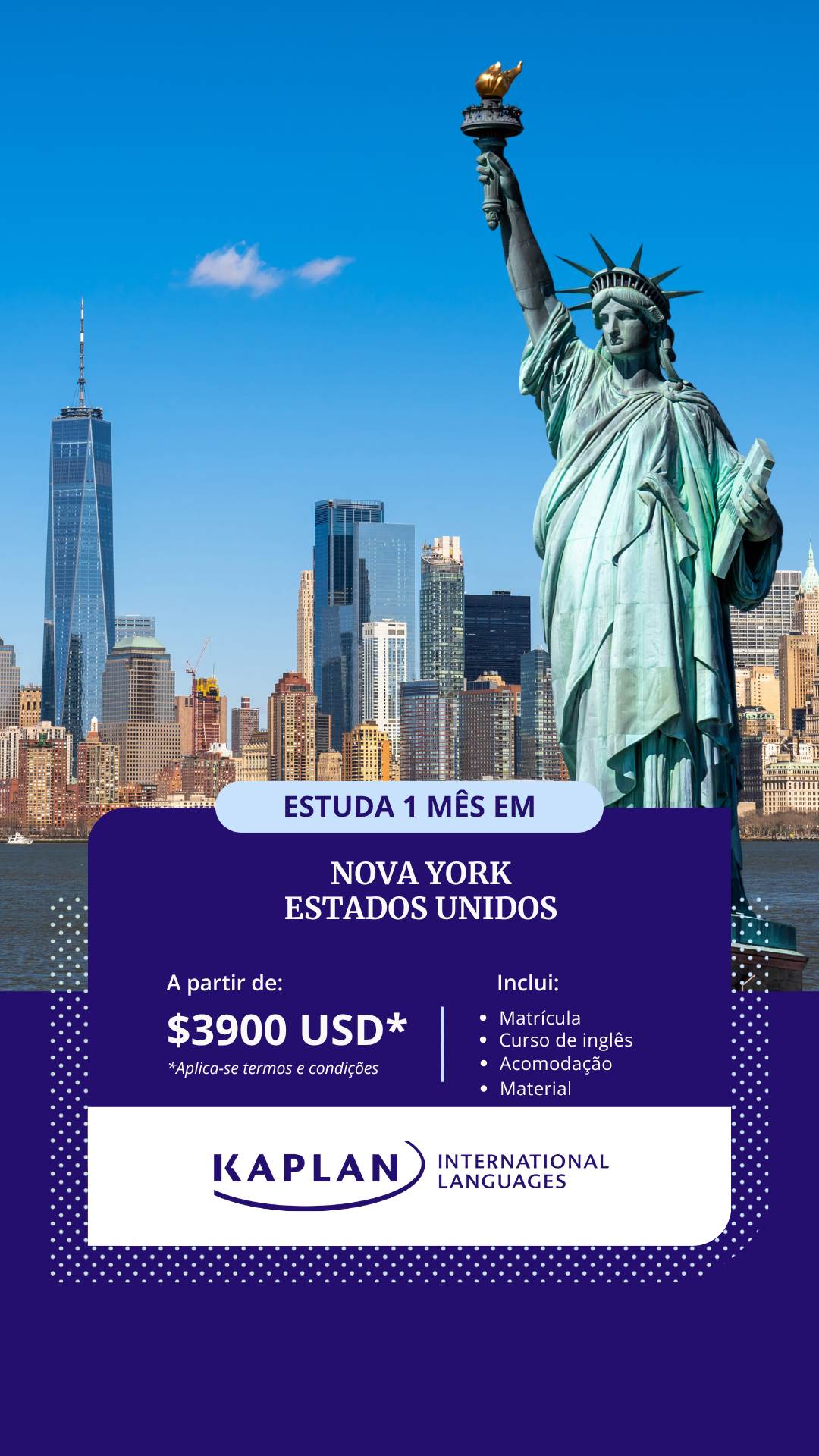 Kaplan International Languages - Brasil Facebook ad