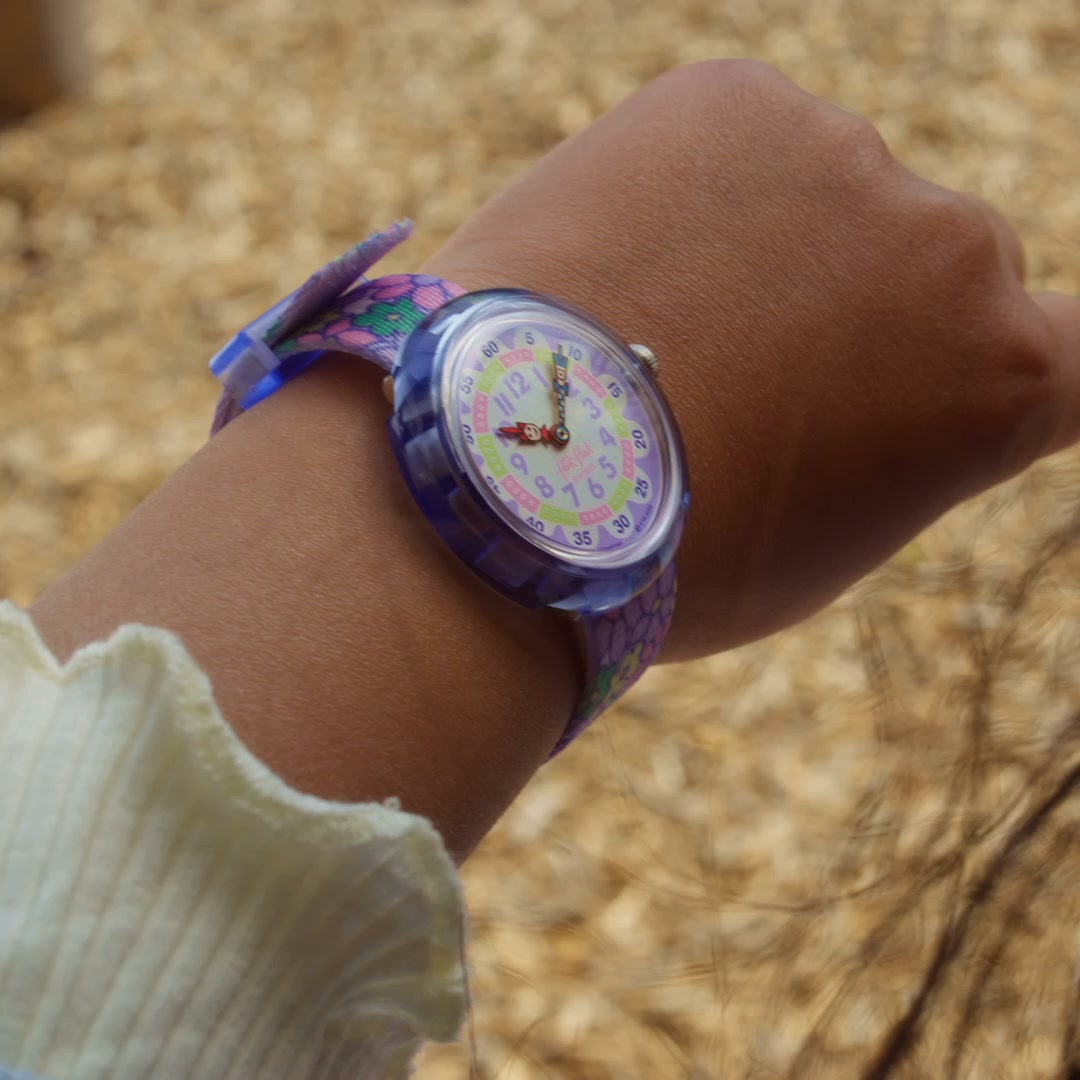 Flik Flak Facebook ad: Educational Kids' Watches!