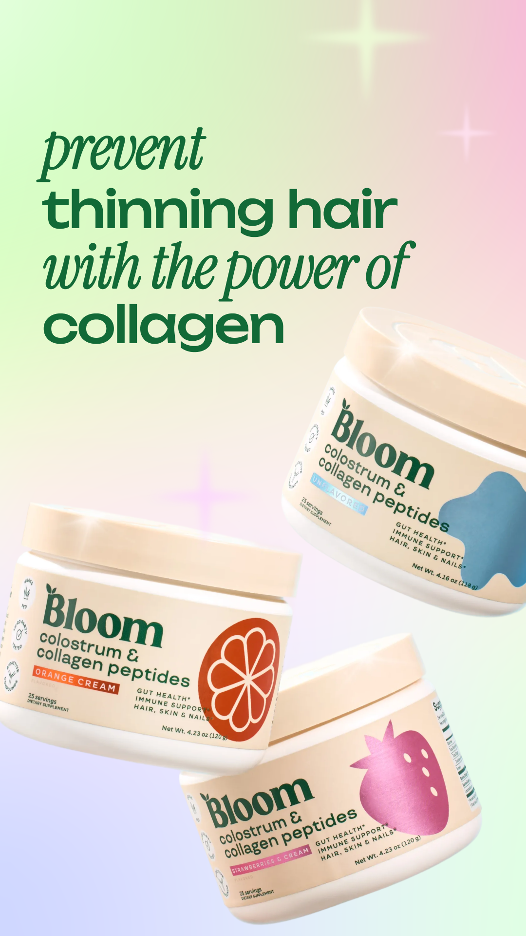 Bloom Nutrition Facebook ad