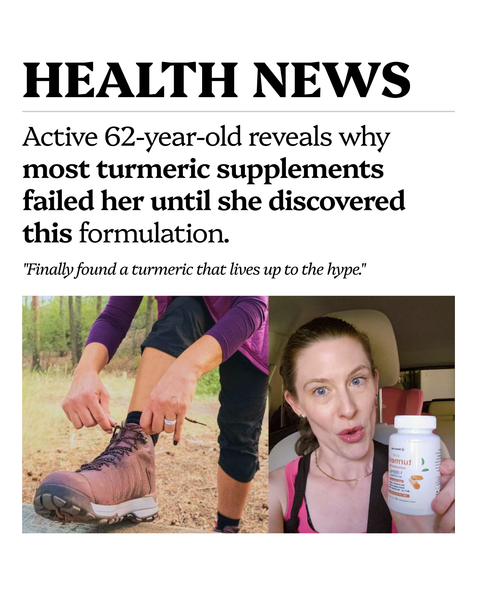 Dr Ruth White Facebook ad