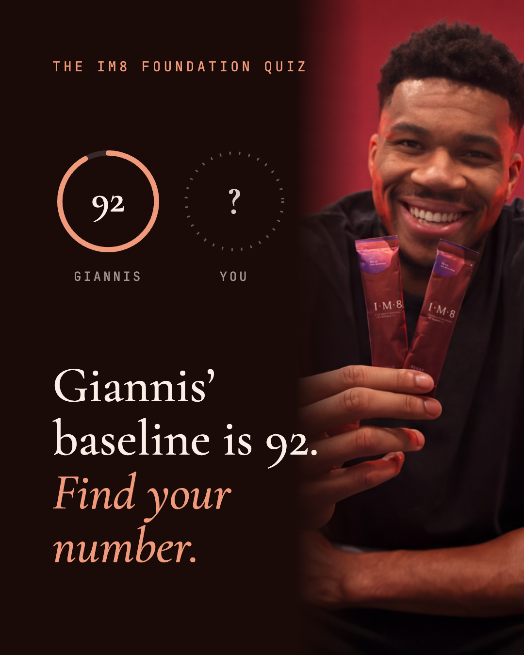 IM8 Facebook ad: The IM8 Foundation Quiz