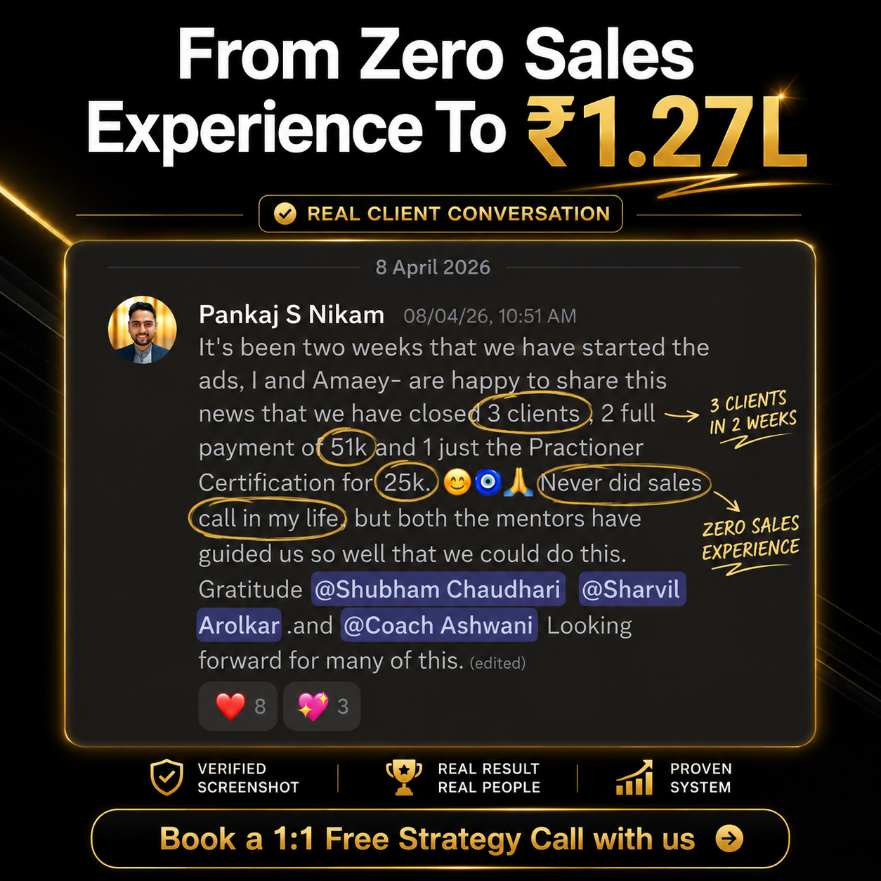 Coach Sharvil Arolkar Facebook ad: Coaches: Stop Overcomplicating Growth