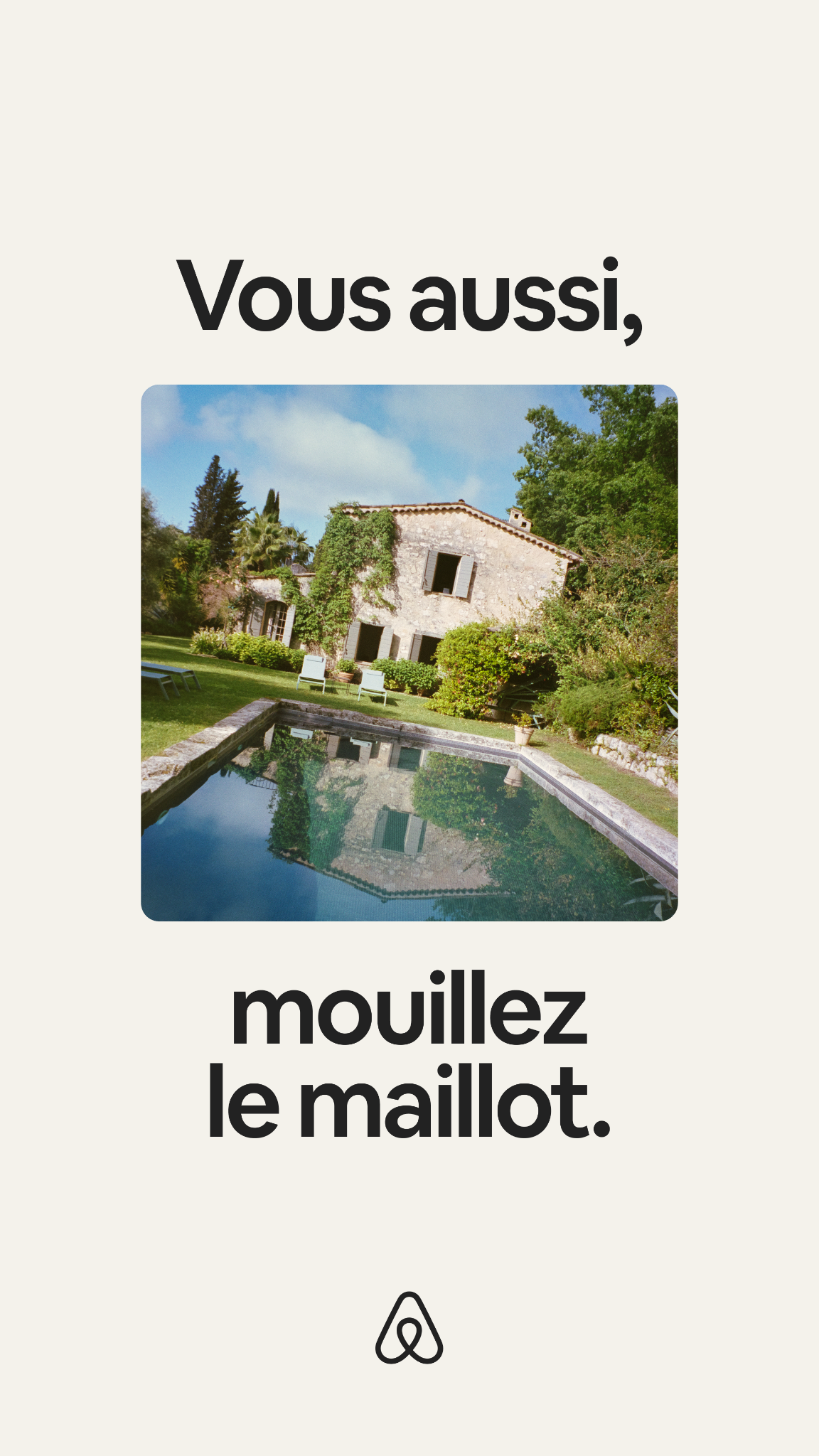 Airbnb Facebook ad