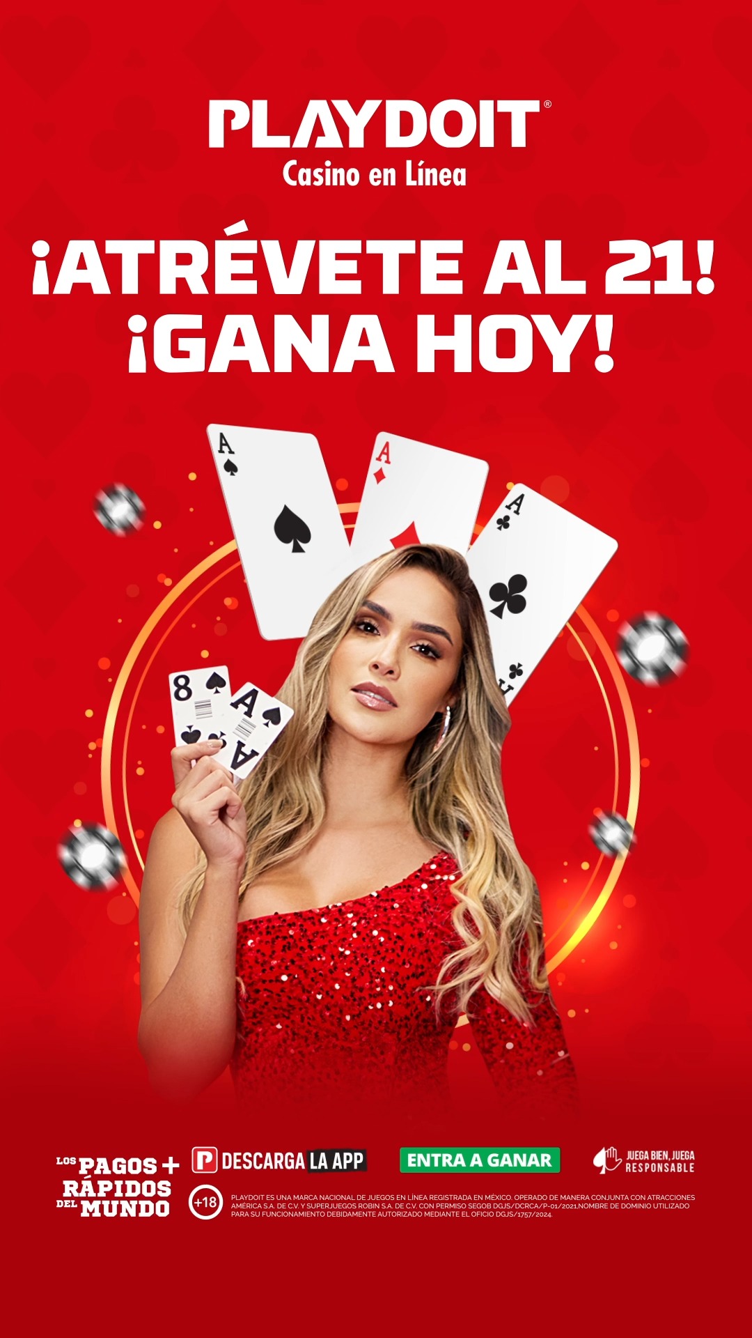 Playdoit México Facebook ad from Jan 14, 2026