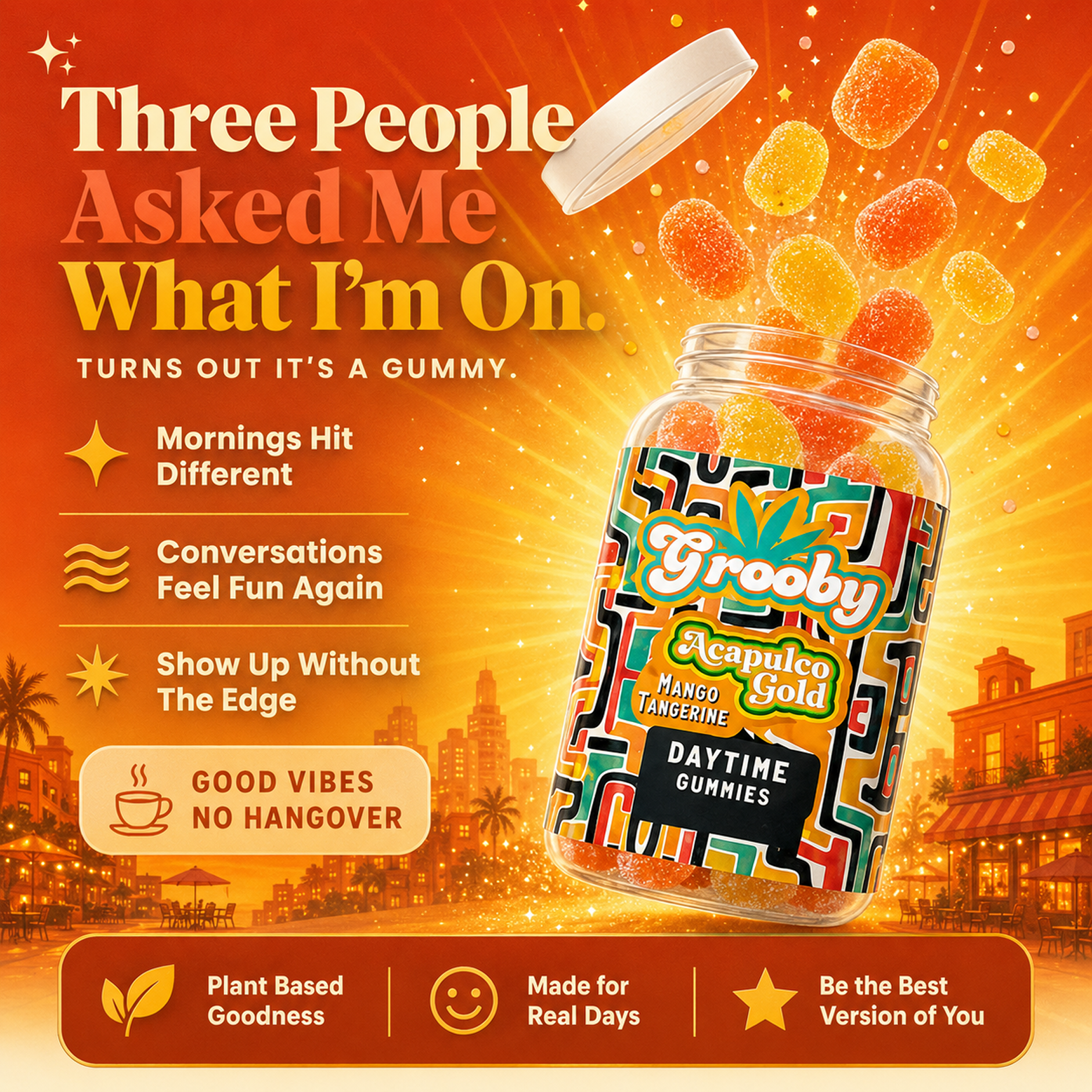 GroobyOfficial Facebook ad: Your daily routine!