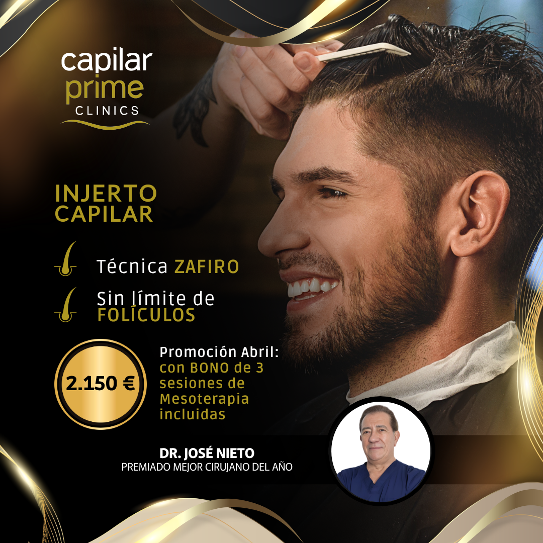 Capilar Prime Clinics Facebook ad from Mar 31, 2026