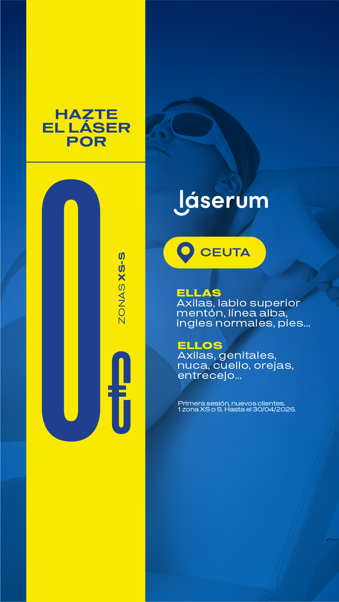 Láserum Facebook ad