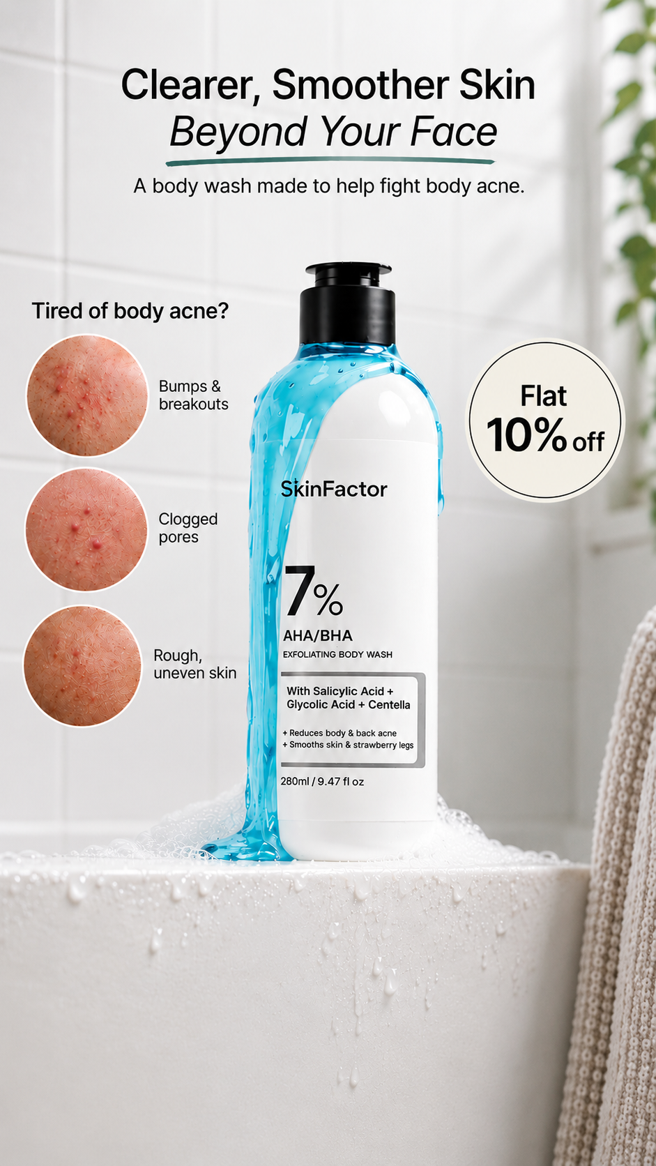 SkinFactor Facebook ad