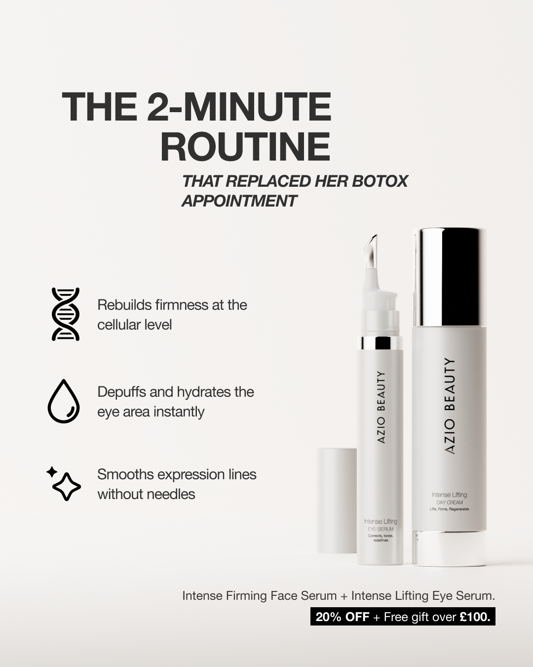 Azio Beauty Facebook ad