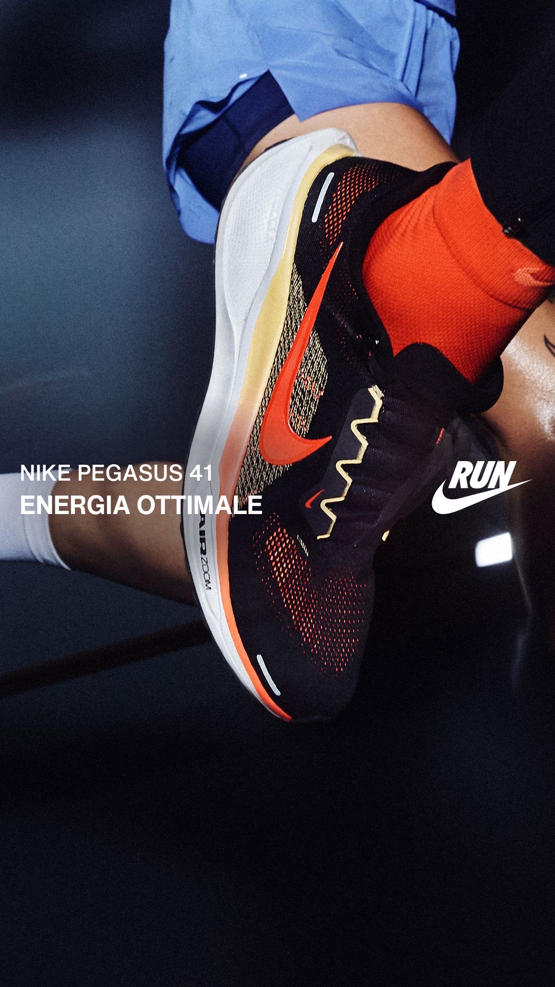 Nike Run Club Facebook ad
