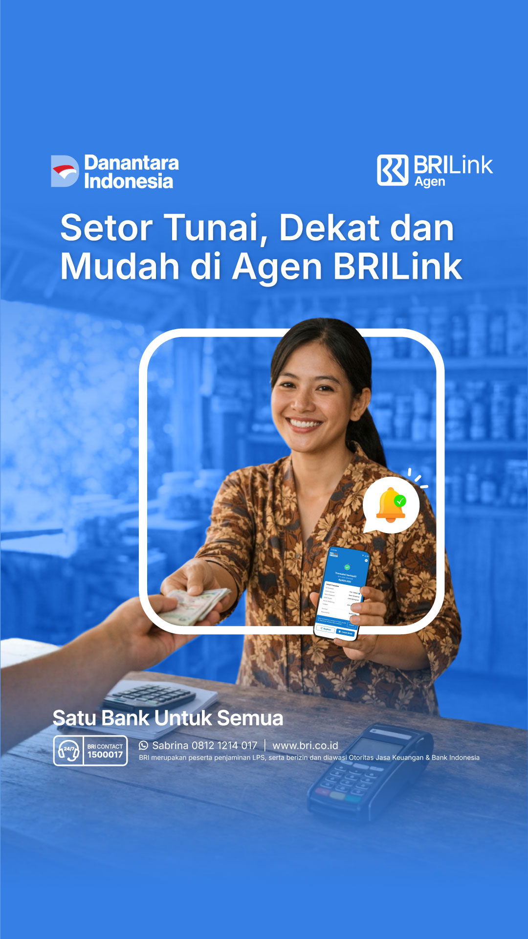 BANK BRI Facebook ad from Apr 7, 2026