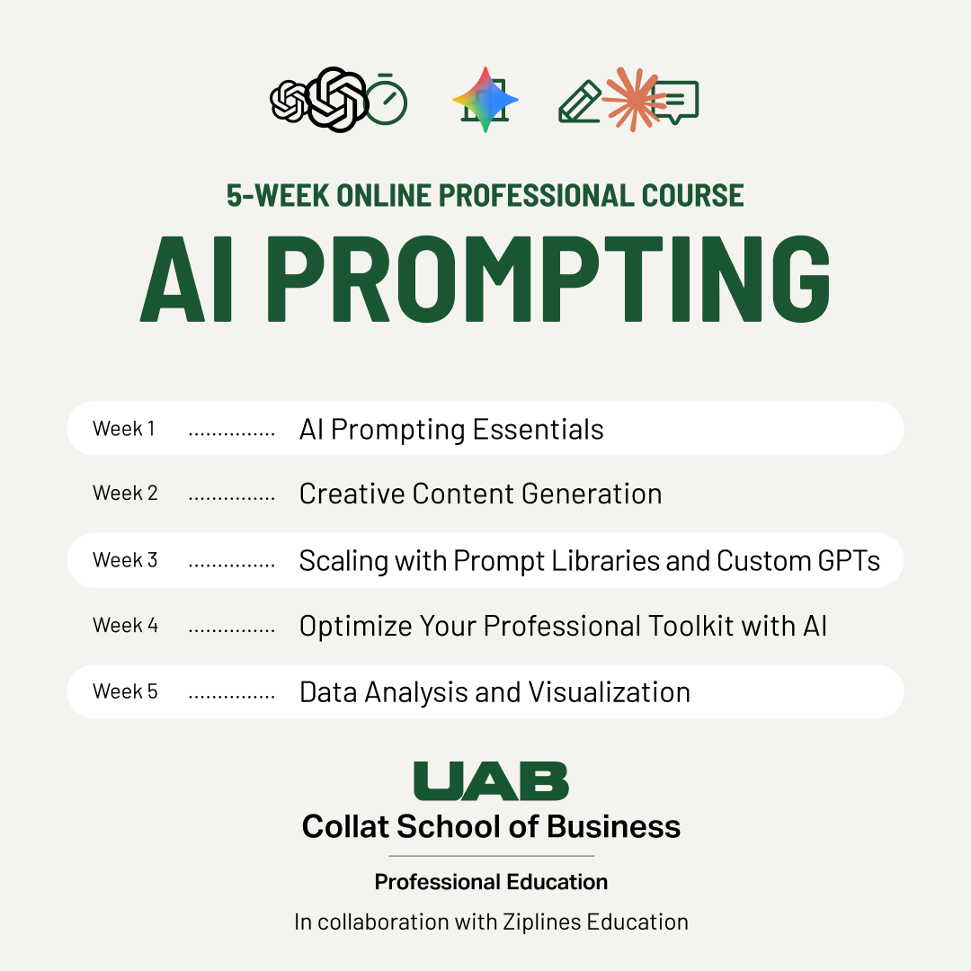 UAB Collat School of Business Facebook ad
