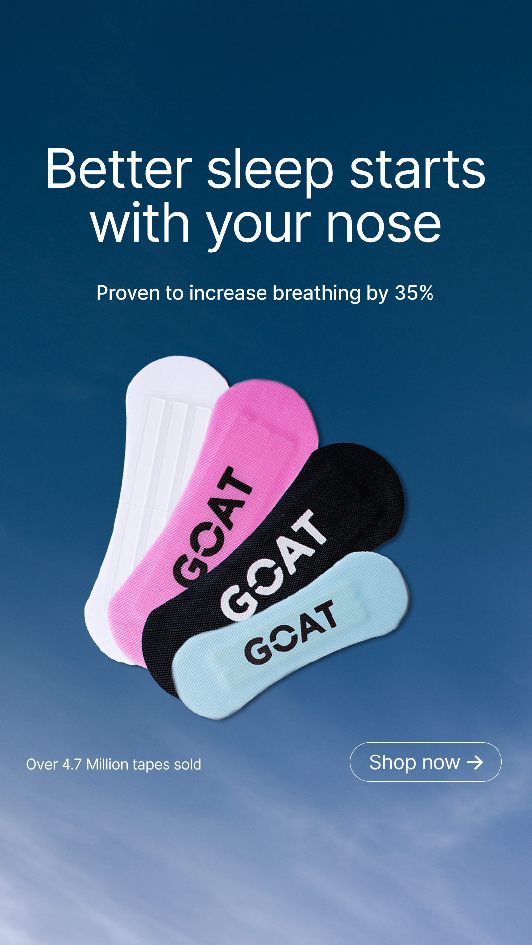 The GOAT  Facebook ad