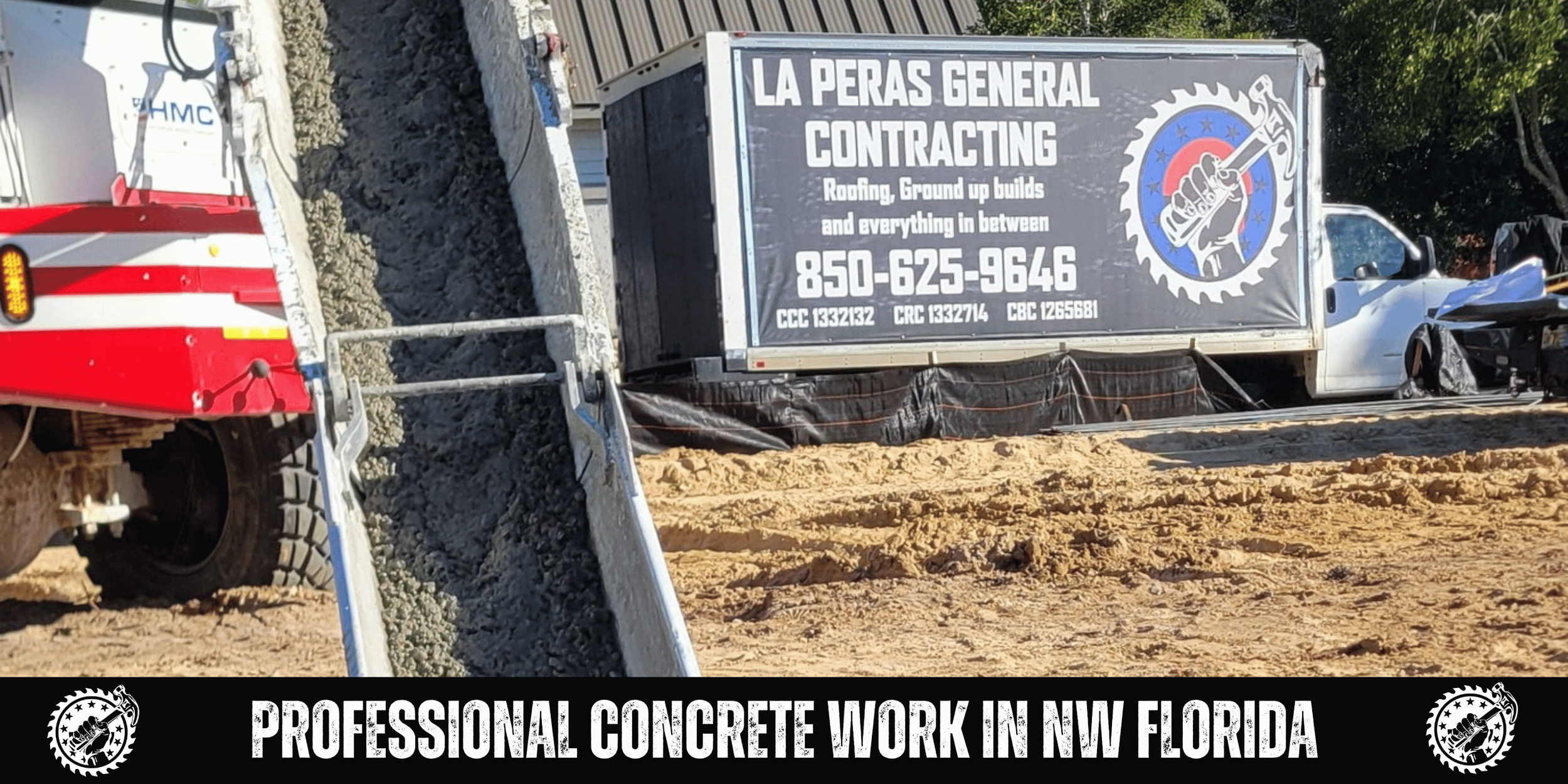 La Pera's General Contracting Facebook ad: Professional Concrete Work Built to Last in Northwest…